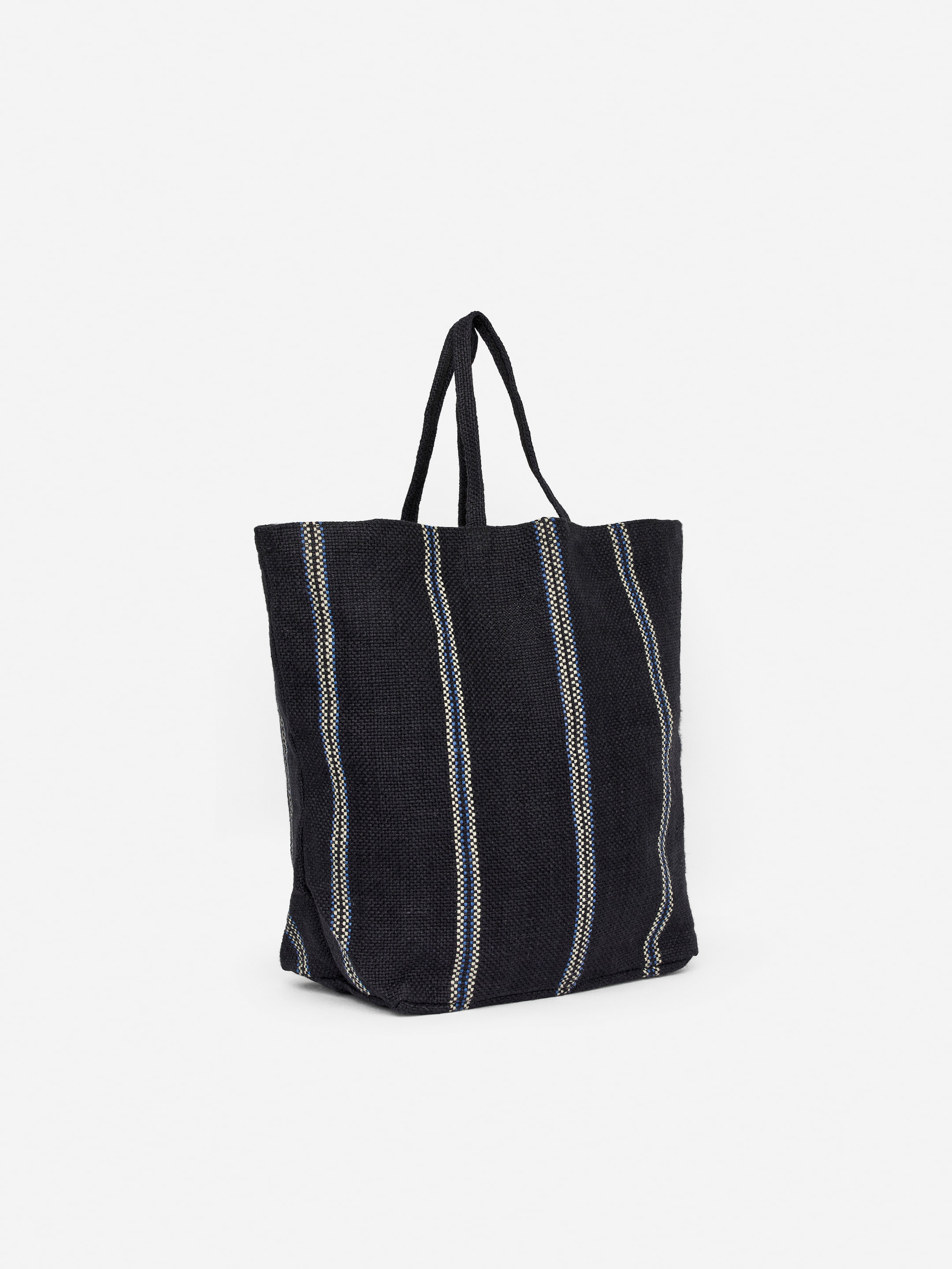 Visualizza immagine più grande: Borsa in iuta - Blu scuro - HOME | H&M IT 2