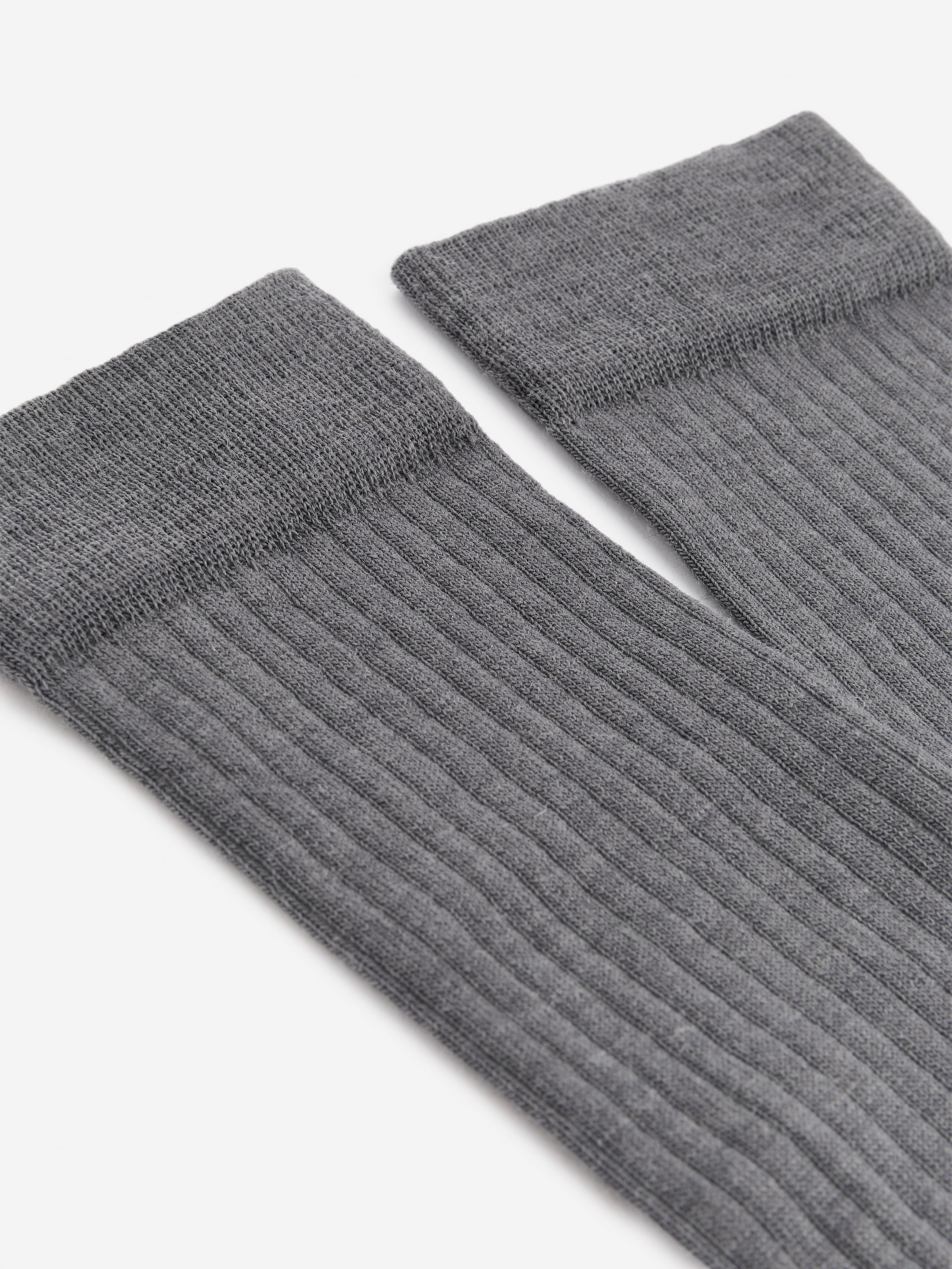 Chaussettes montantes en laine - gris - Femme - StillMedia/DescriptiveDetail - 3