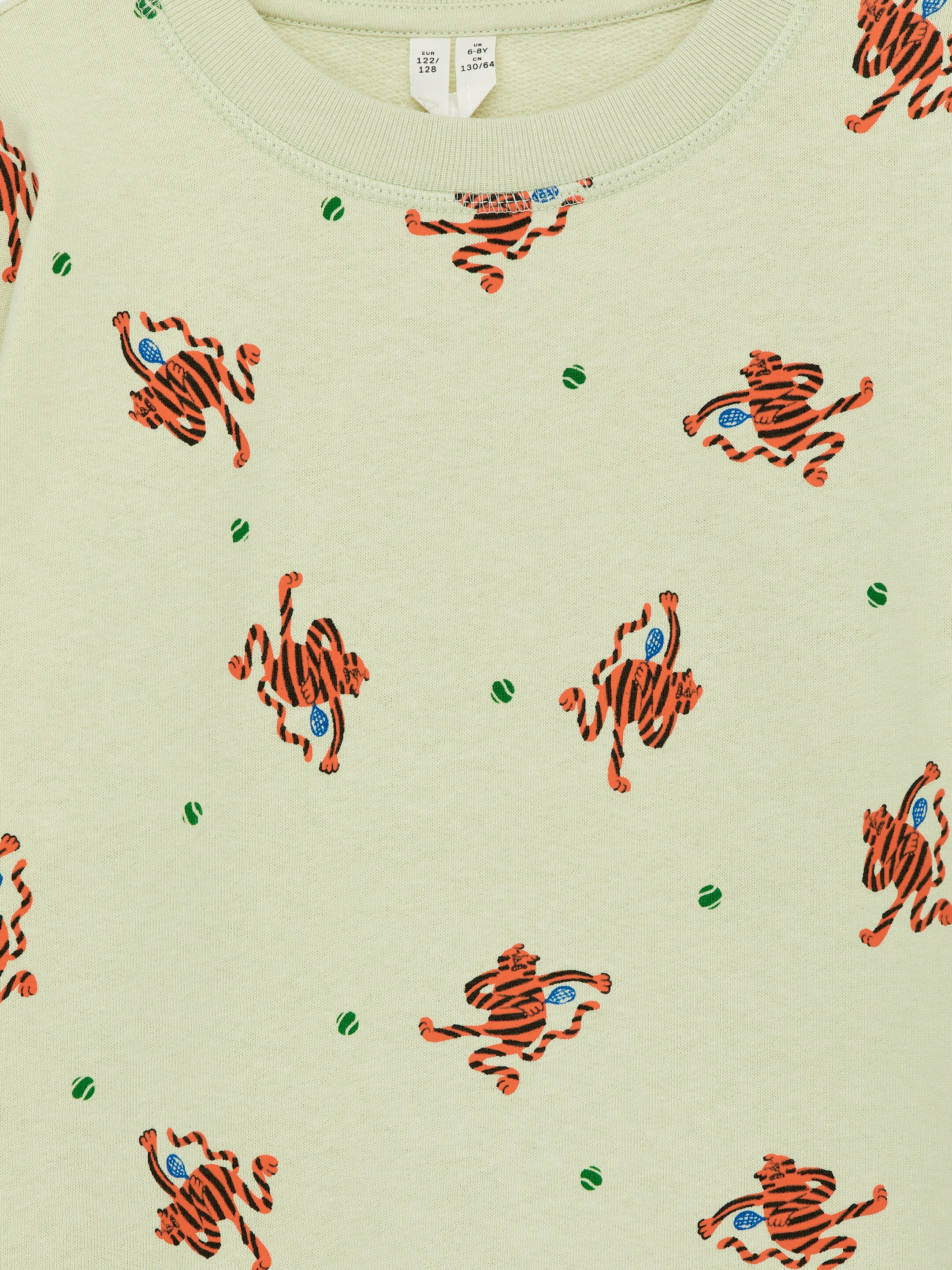 Zobrazit větší obrázek: Volná mikina - Zelená/tigers - DĚTI | H&M CZ 3