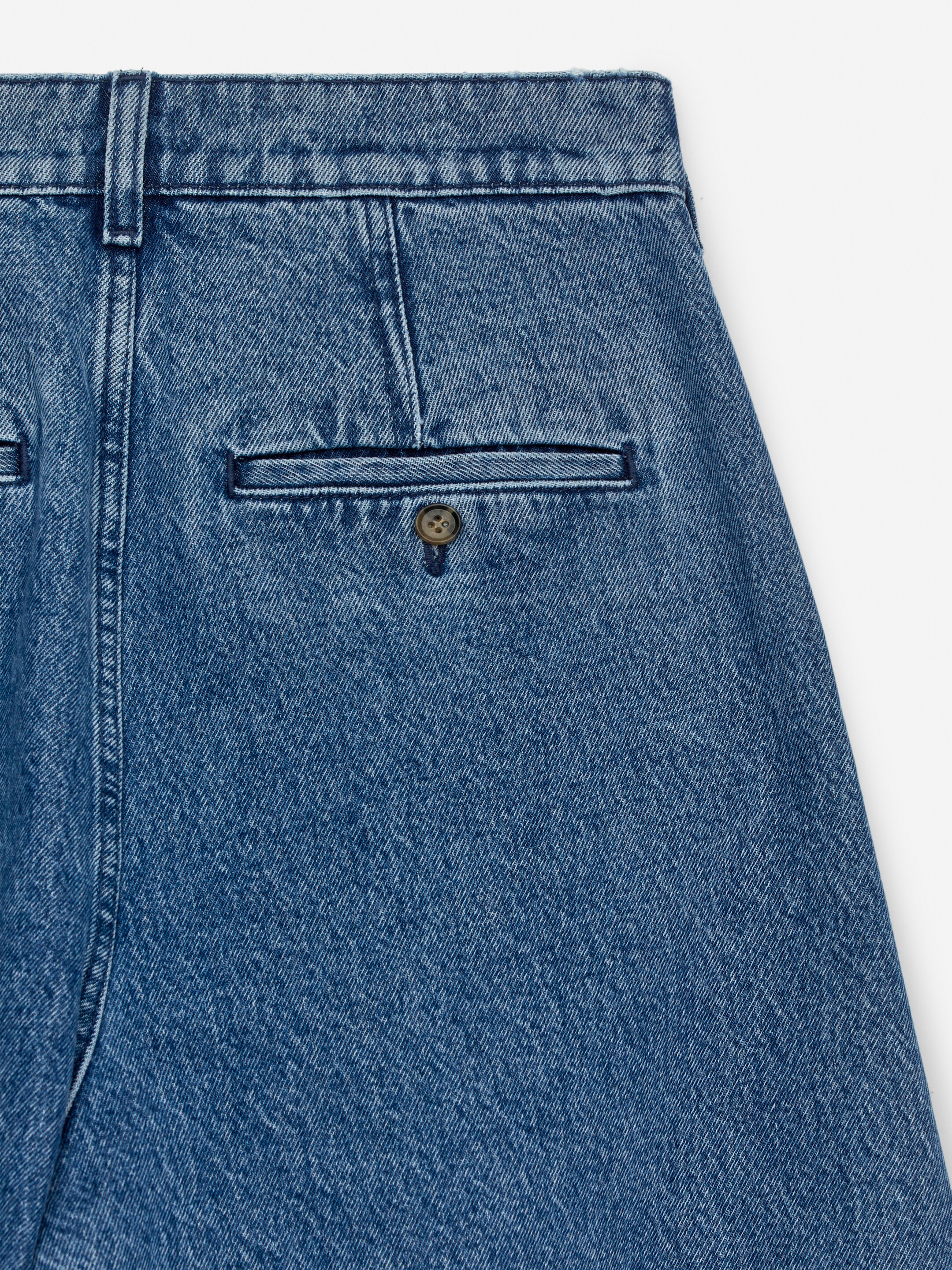 Agrandir l'image: Jean à jambe barrel - Bleu - FEMME | H&M BE 2