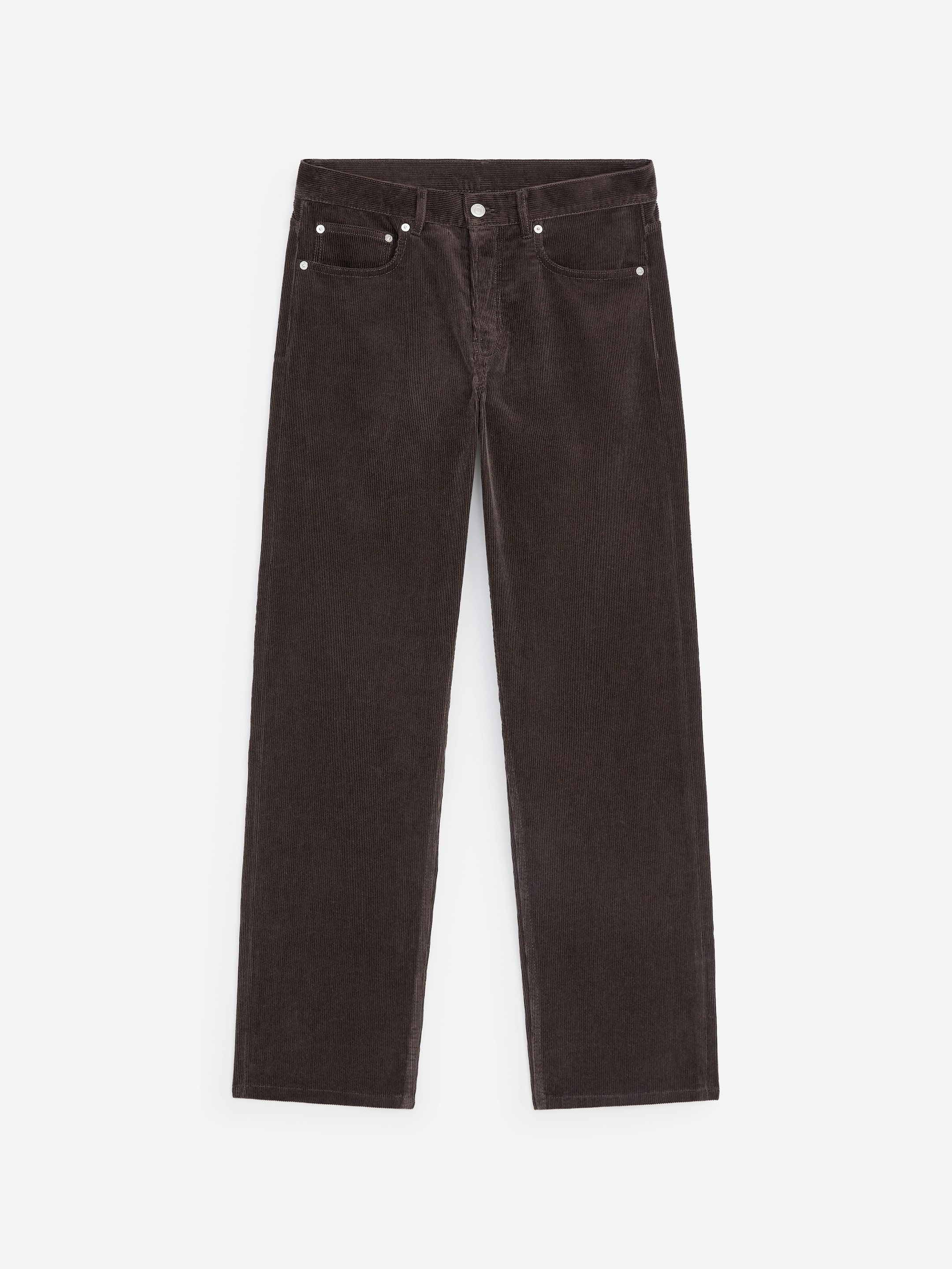 Pantalones de pana rectos OCEAN de corte amplio - Marrón - Corte holgado - men - StillMedia/DescriptiveStillLife - 1