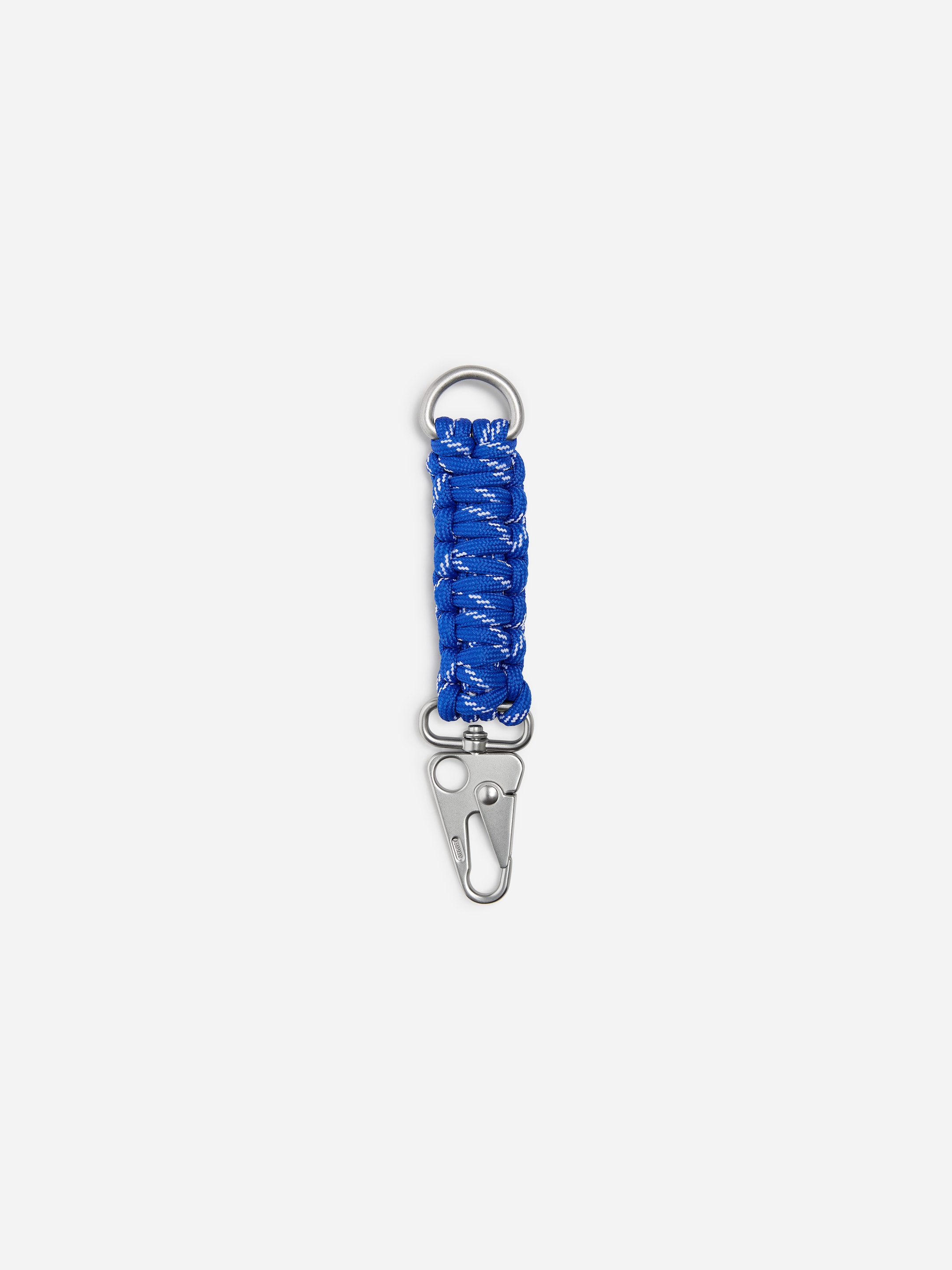 Geflochtener Schlüsselanhänger-Blue-20380