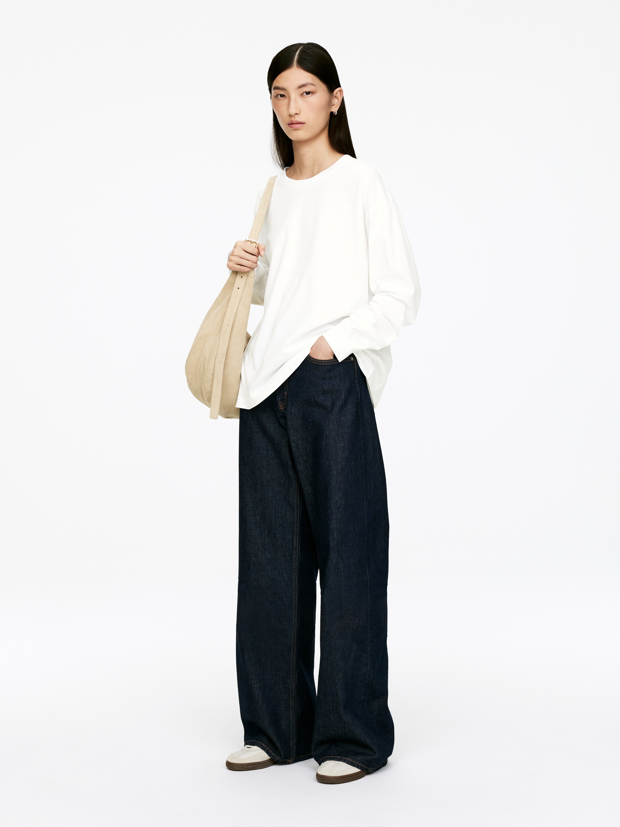 Ver imagen más grande: Camiseta de manga larga - Blanco - MUJER | H&M ES 2