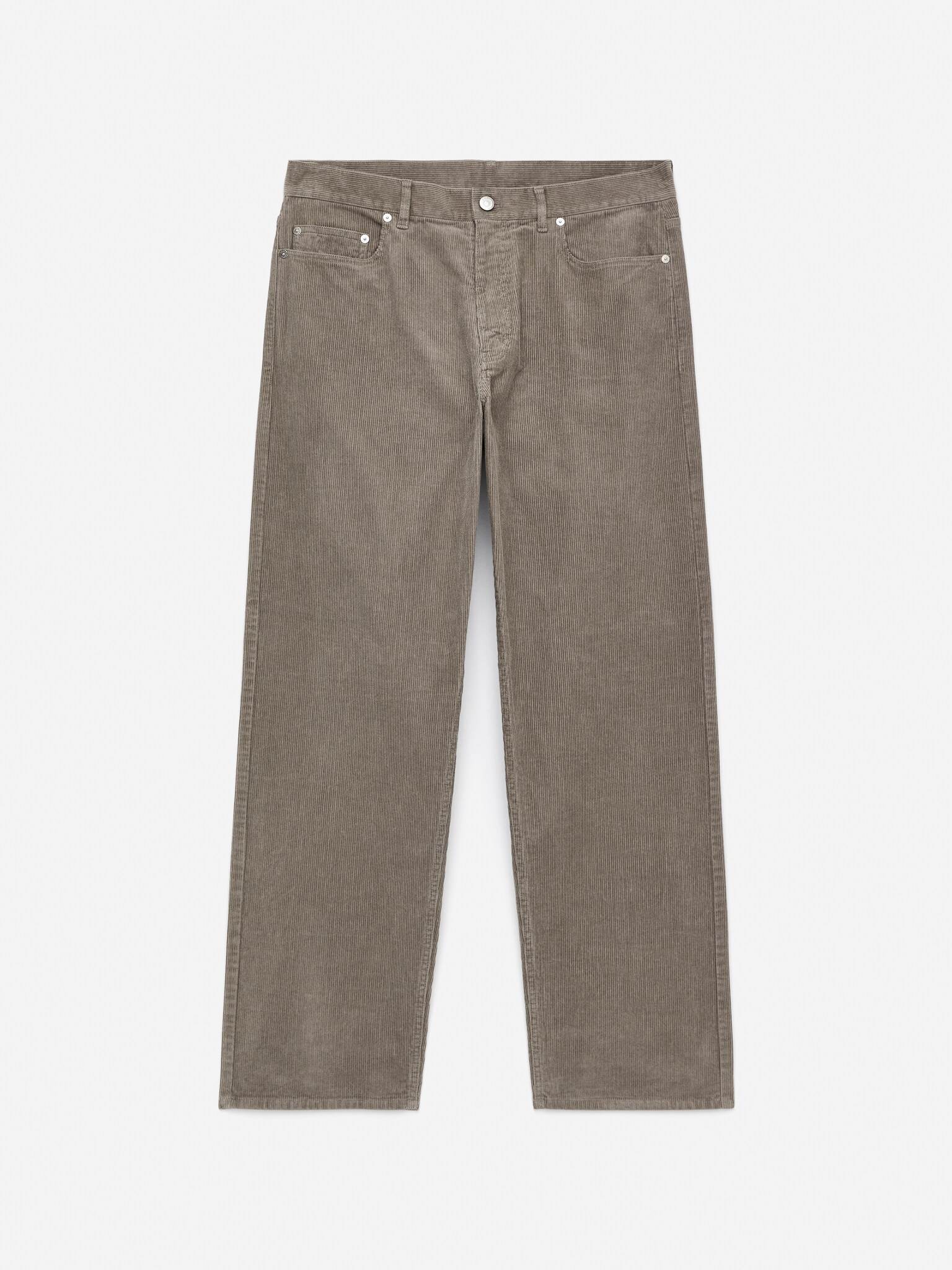 LOOSE Corduroy Trousers - Light Mole/Black/Brown - 2