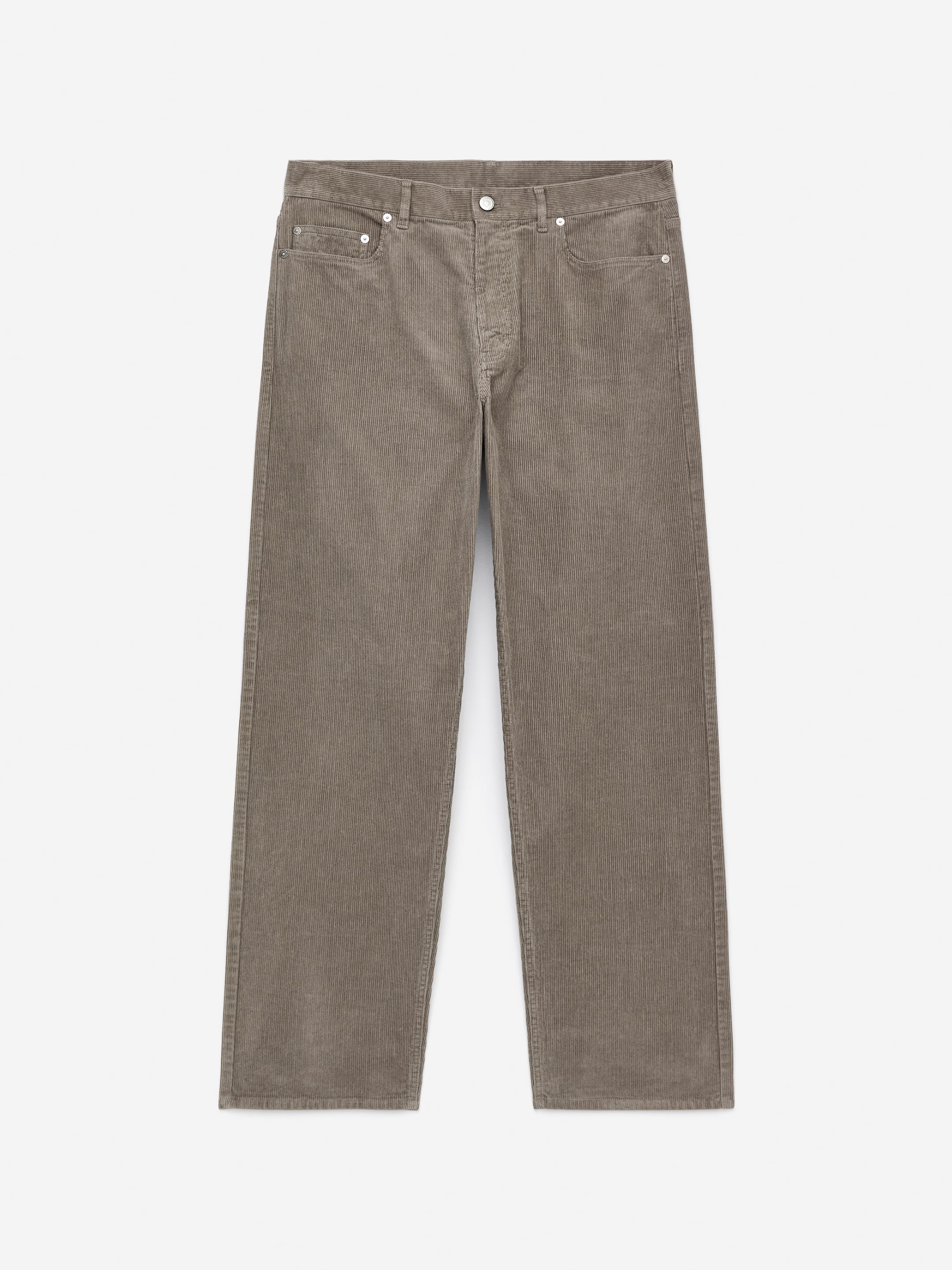 Visualizza immagine più grande: Pantaloni AMPI in velluto a coste - Talpa chiaro - UOMO | H&M IT 5