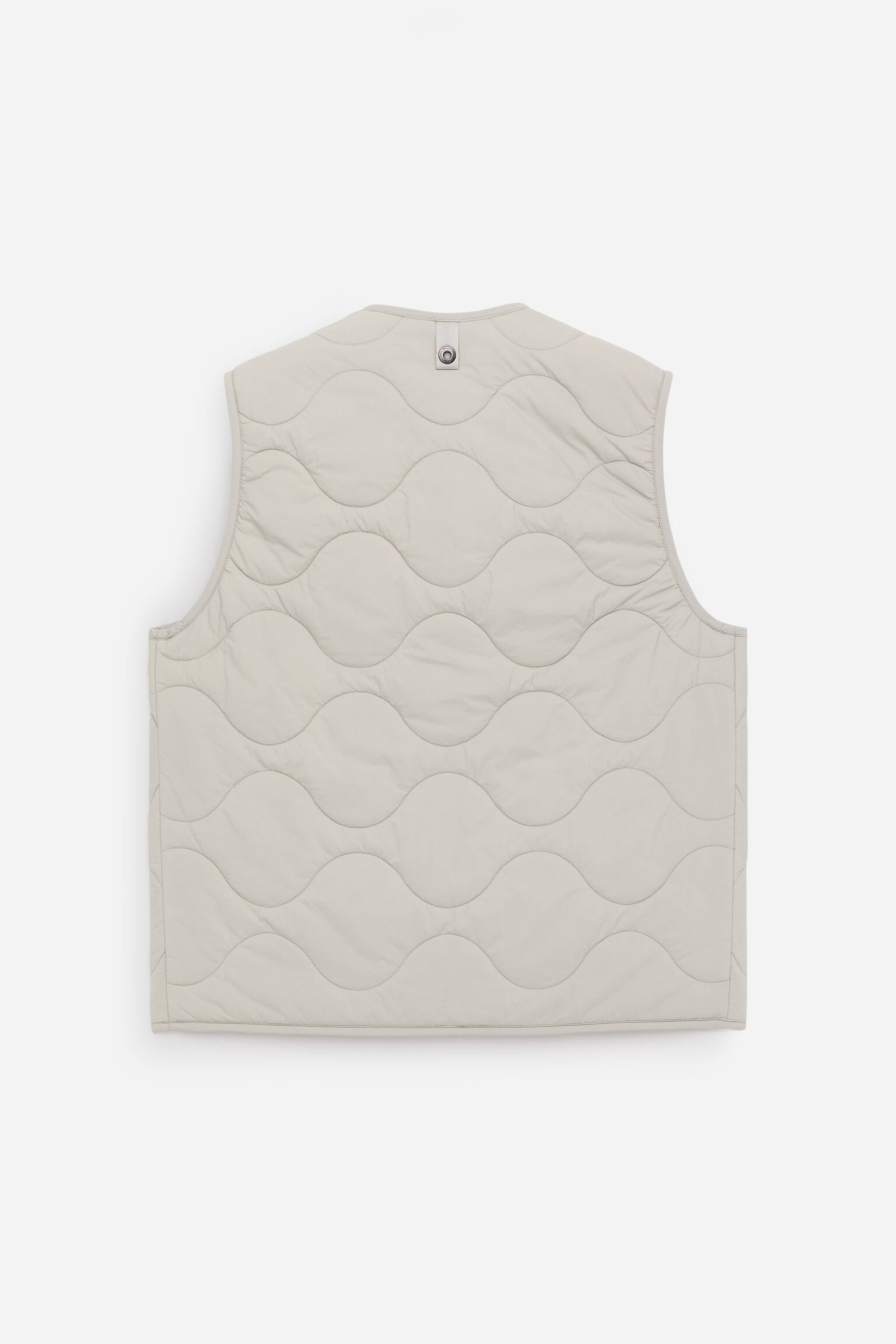 Gesteppte 2-in-1-Liner-Weste - Hellgrau/Schwarz/Grün/Dunkelblau - 3