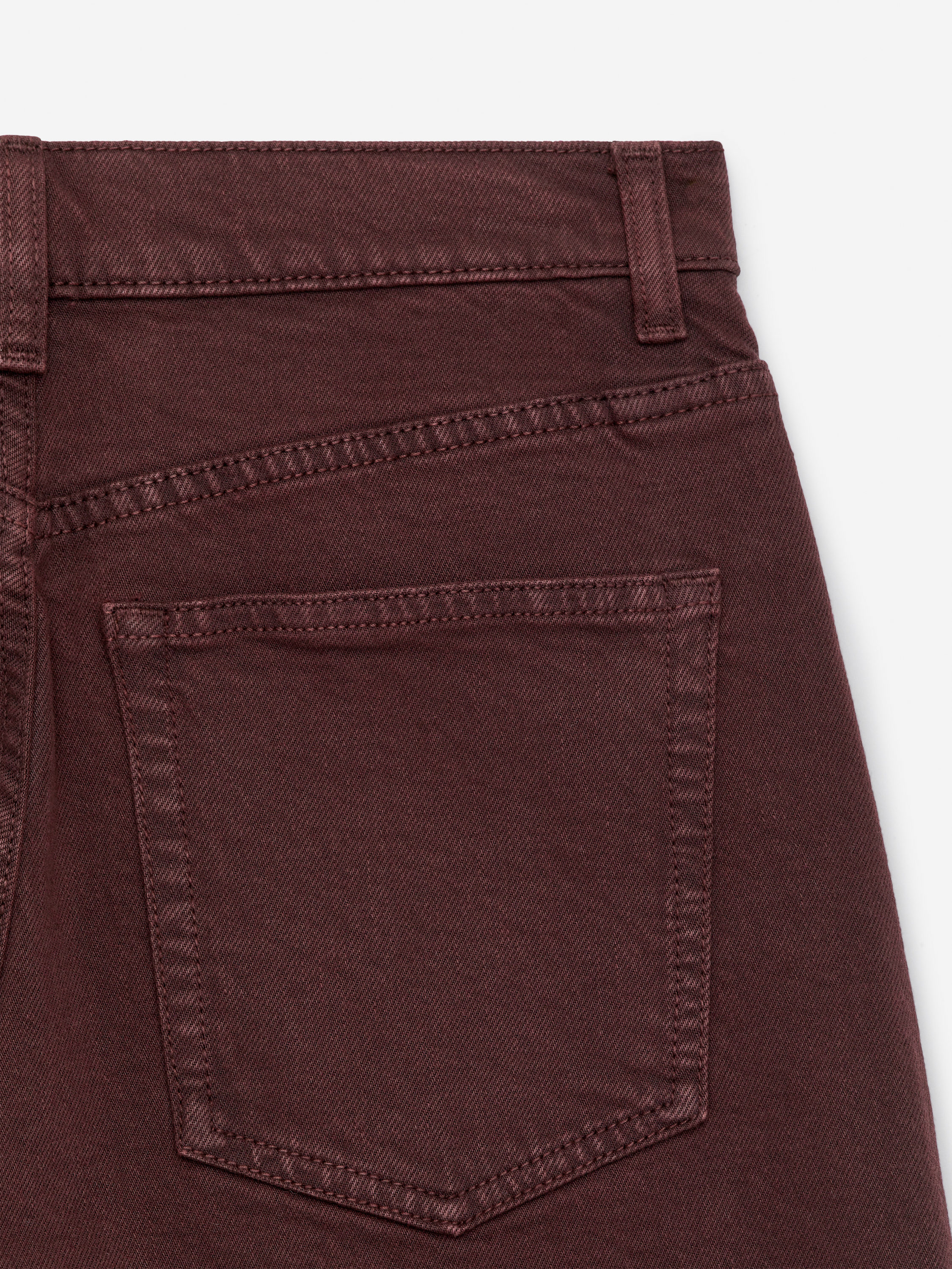 LUPINE Flared Jeans - Burgundy - Slim fit - Women - StillMedia/DescriptiveDetail - 2