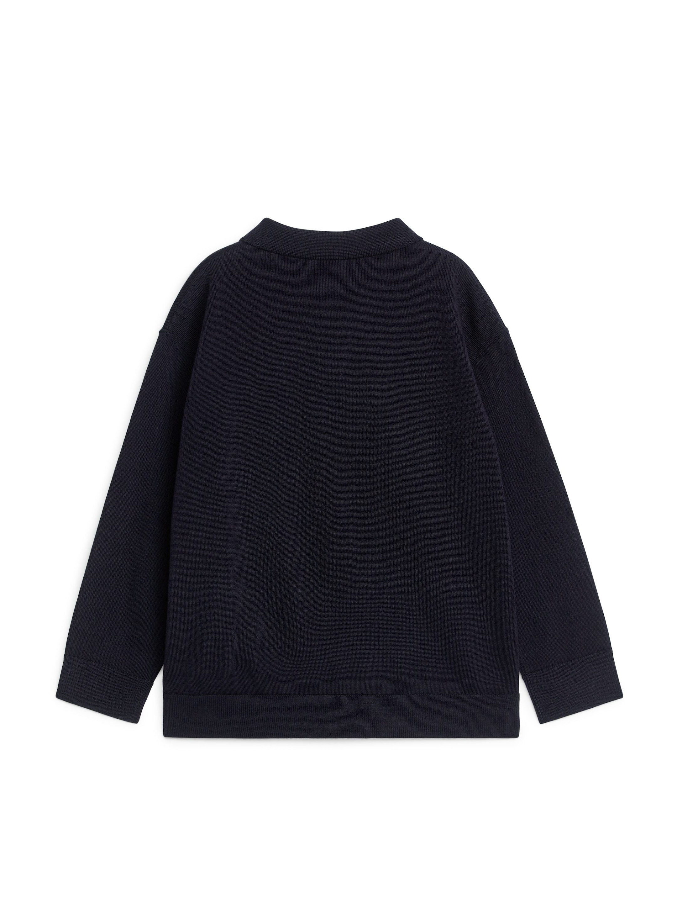 Näytä suurempi kuva: Villainen kauluspusero - Tummansininen - Kids | H&M FI 2