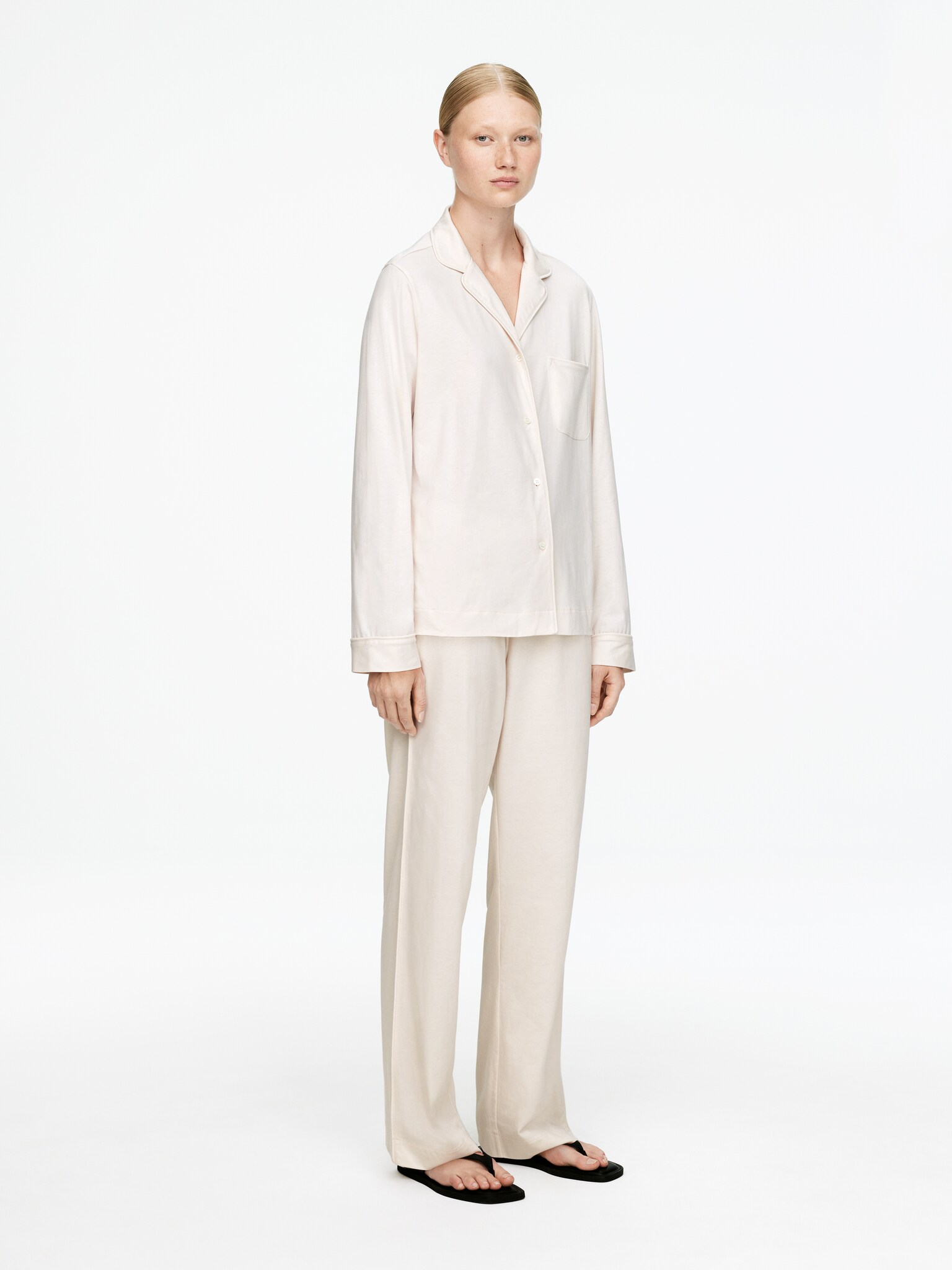 Chemise en coton - Beige - 4