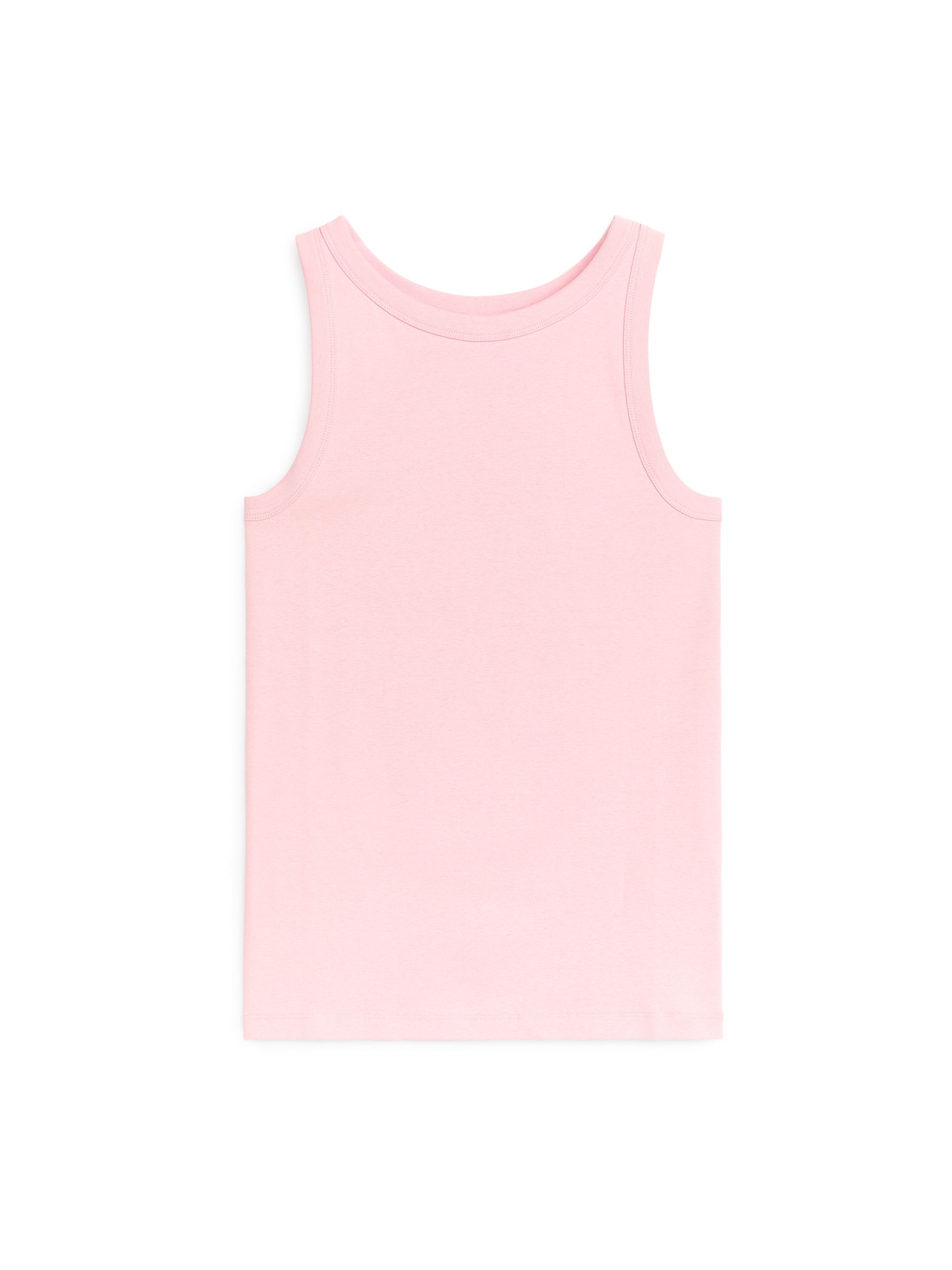 Geripptes Tanktop - Hellrosa - Slim Fit - Damen - StillMedia/DescriptiveStillLife - 1