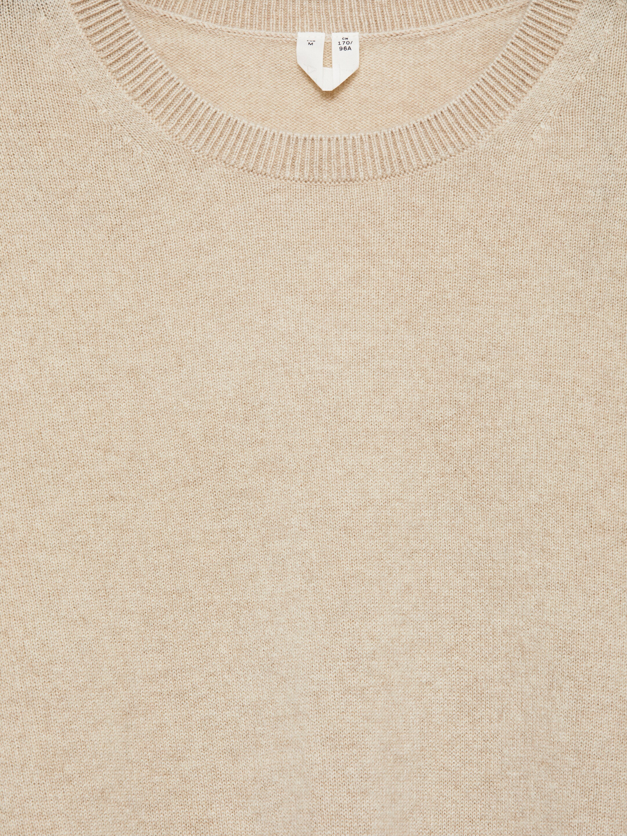 Zobacz większy obraz: Sweter z mieszanki kaszmiru i wełny - Złamana biel - ONA | H&M PL 2