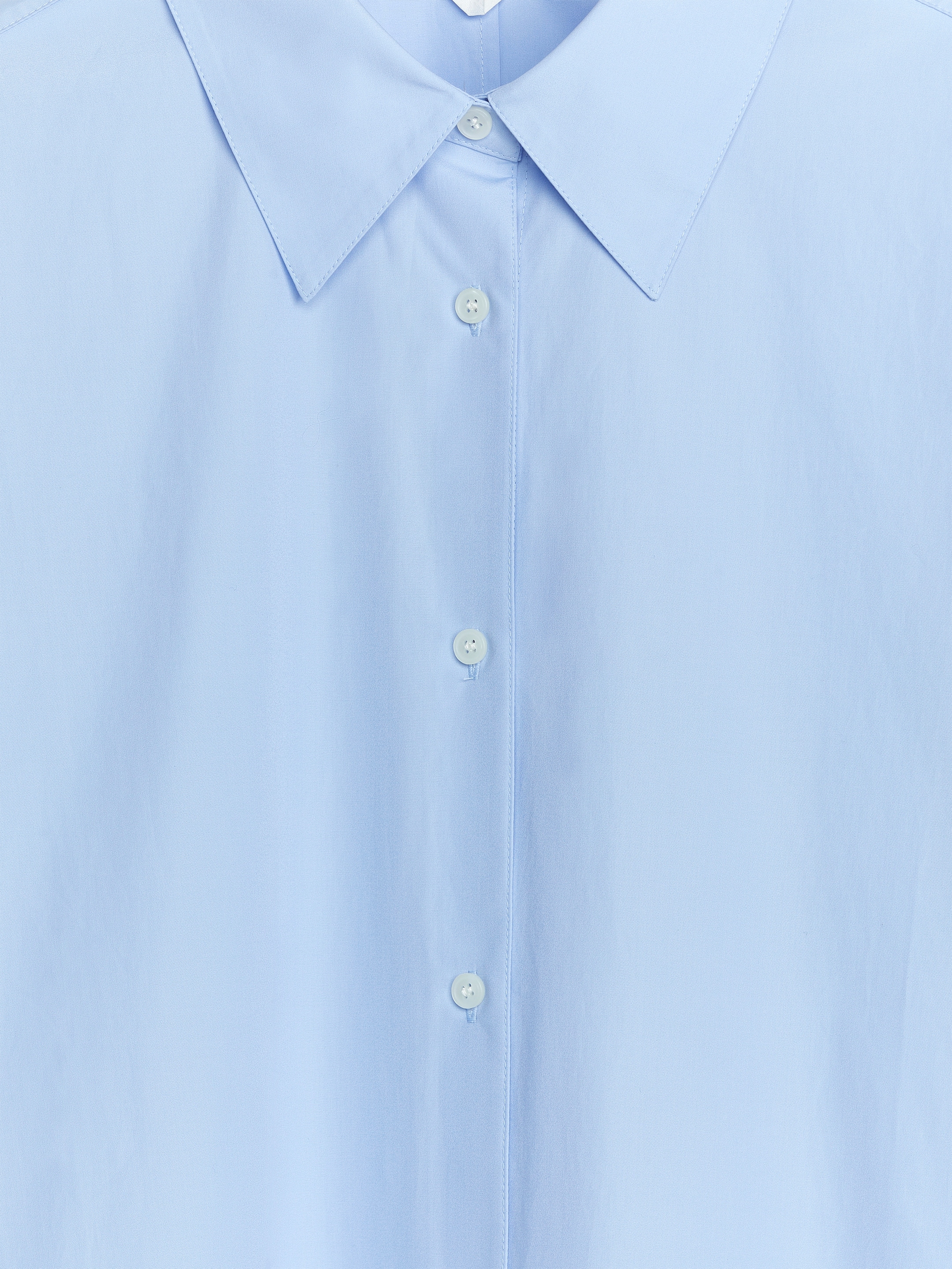 Vestido camisero oversized fit - Azul claro - Oversized - Women - StillMedia/DescriptiveDetail - 2