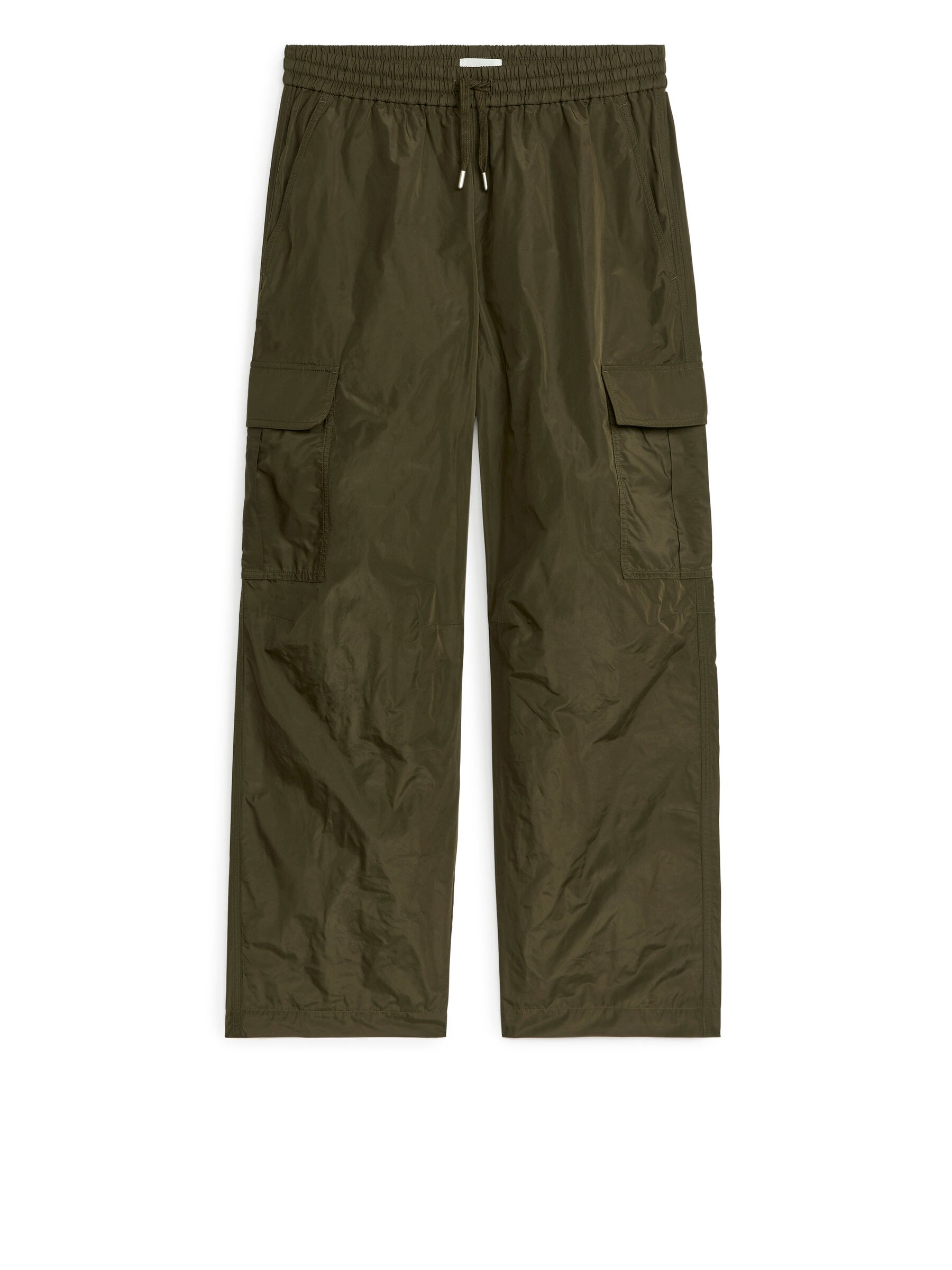 Taffeta Cargo Trousers