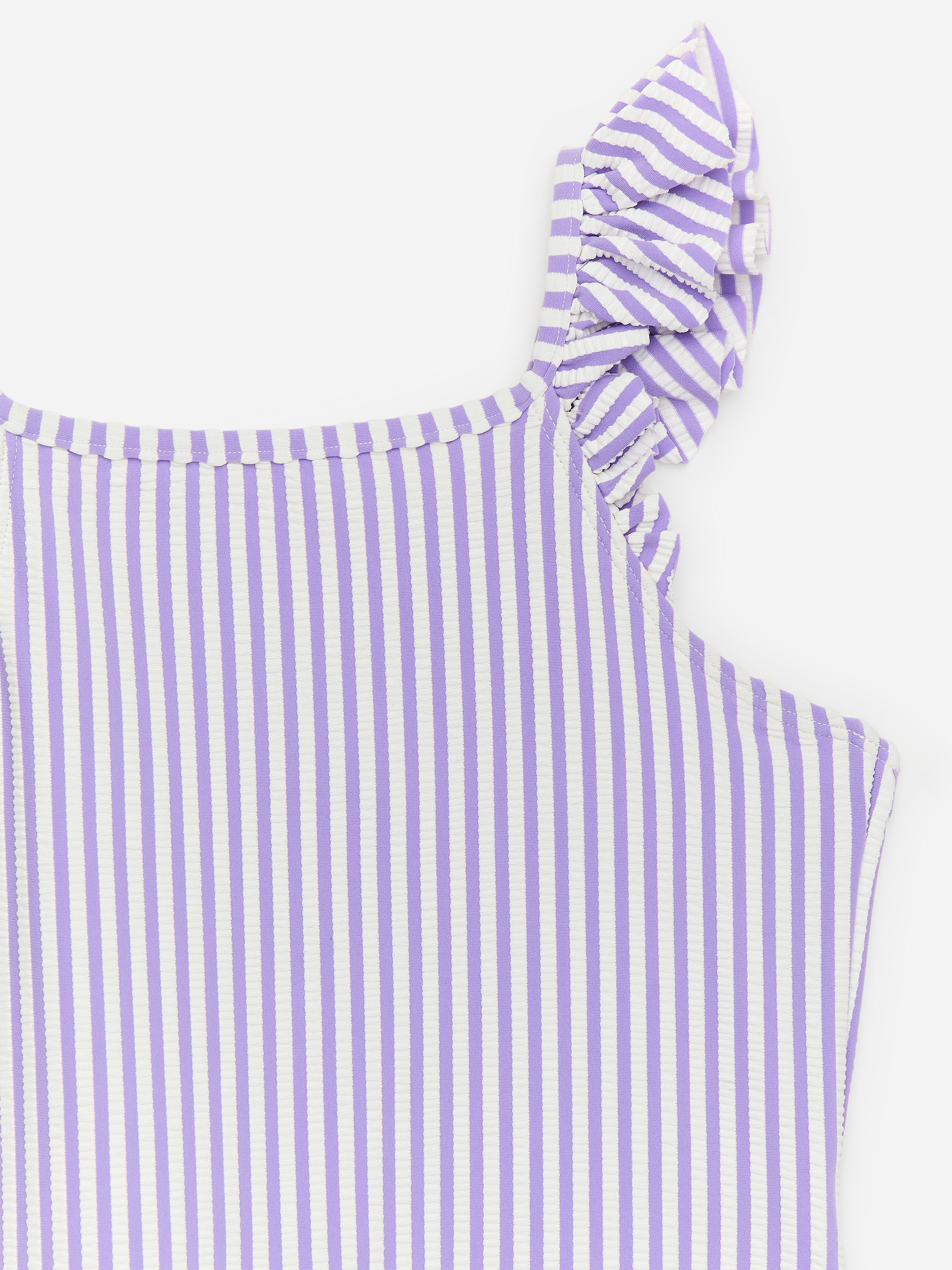Seersucker Swimsuit - Lilac/White - Regular fit - Children - StillMedia/DescriptiveDetail - 3