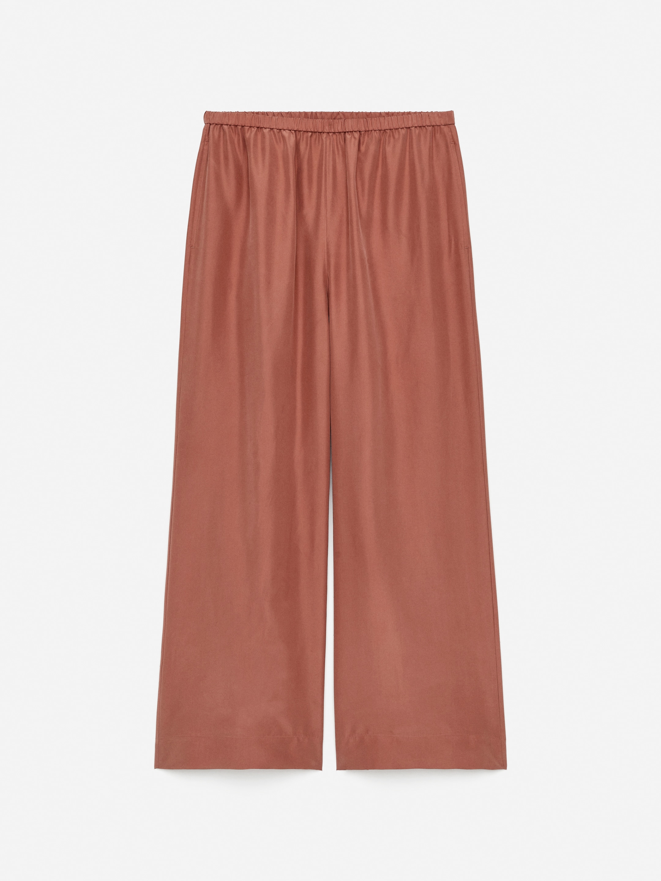 Visualizza immagine più grande: Pantaloni in seta - Ruggine - DONNA | H&M IT 1