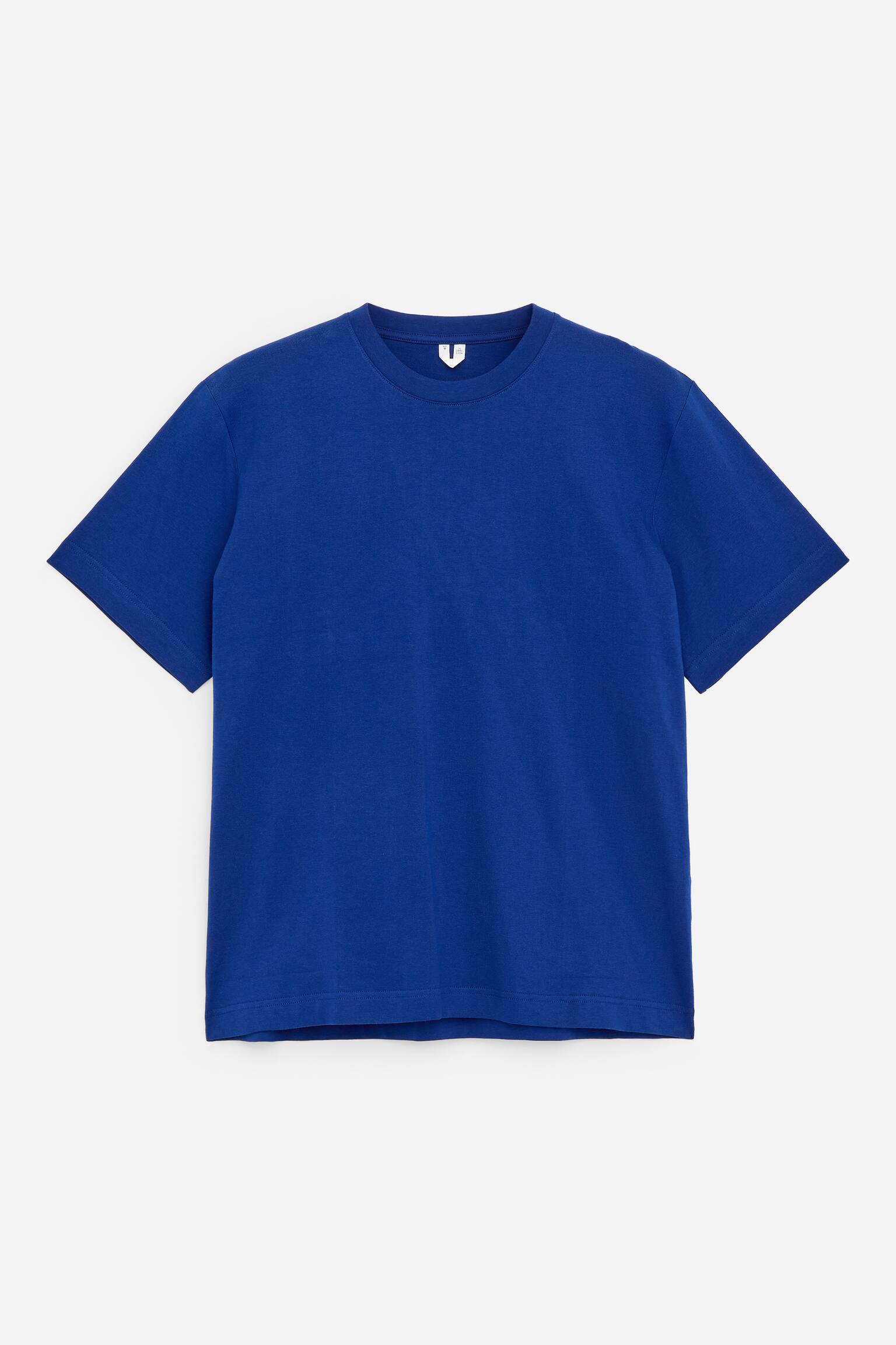 220 GSM Relaxed T-Shirt - Blå/Khakigrön/Brun/Vit/Svart/Ljusgråmelerad/Mörkbrun/Khakigrön - 2