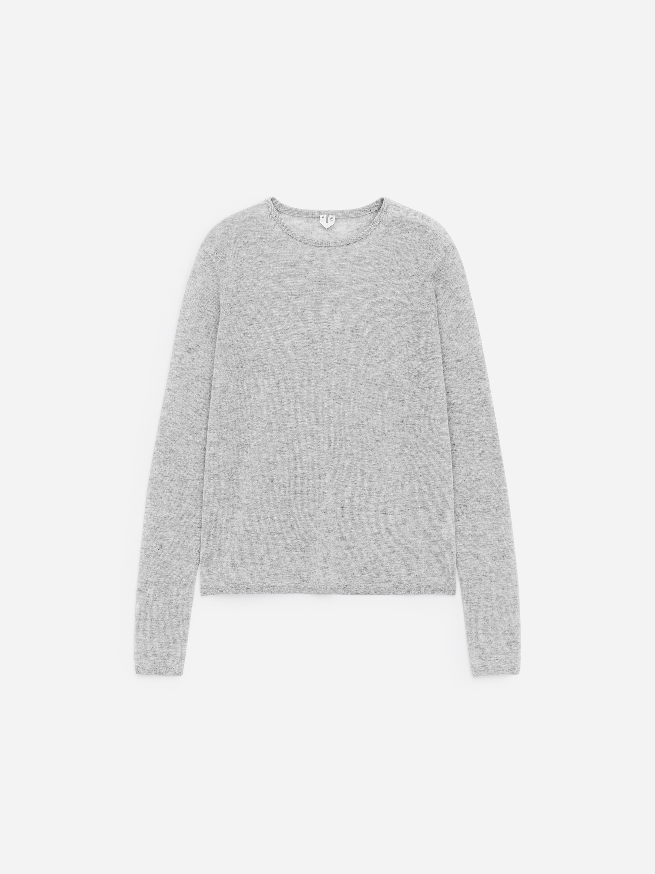 Pullover aus reinem Kaschmir-Grau-17972