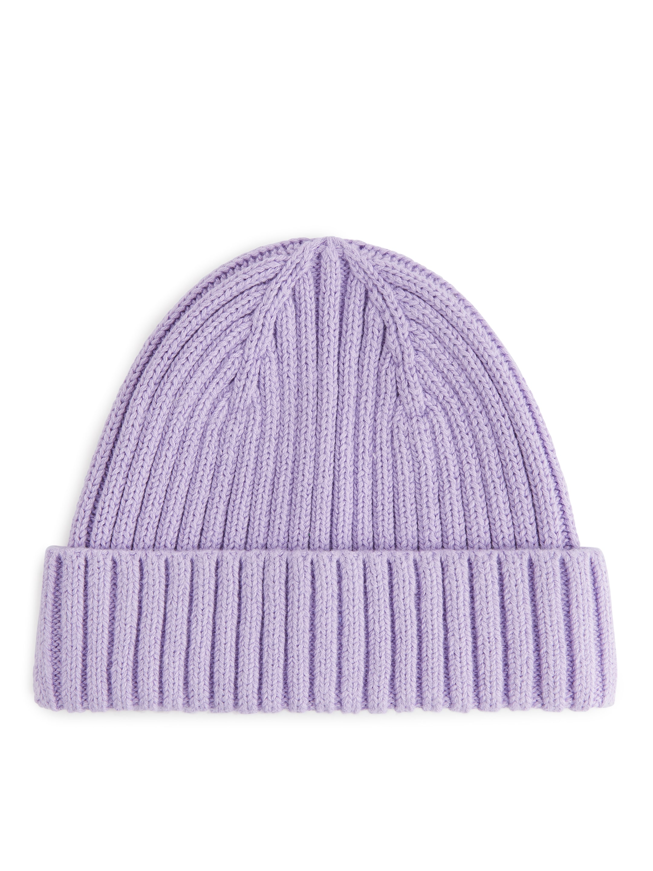 Agrandir l'image: Bonnet en tricot côtelé - Mauve - ENFANT | H&M FR 1