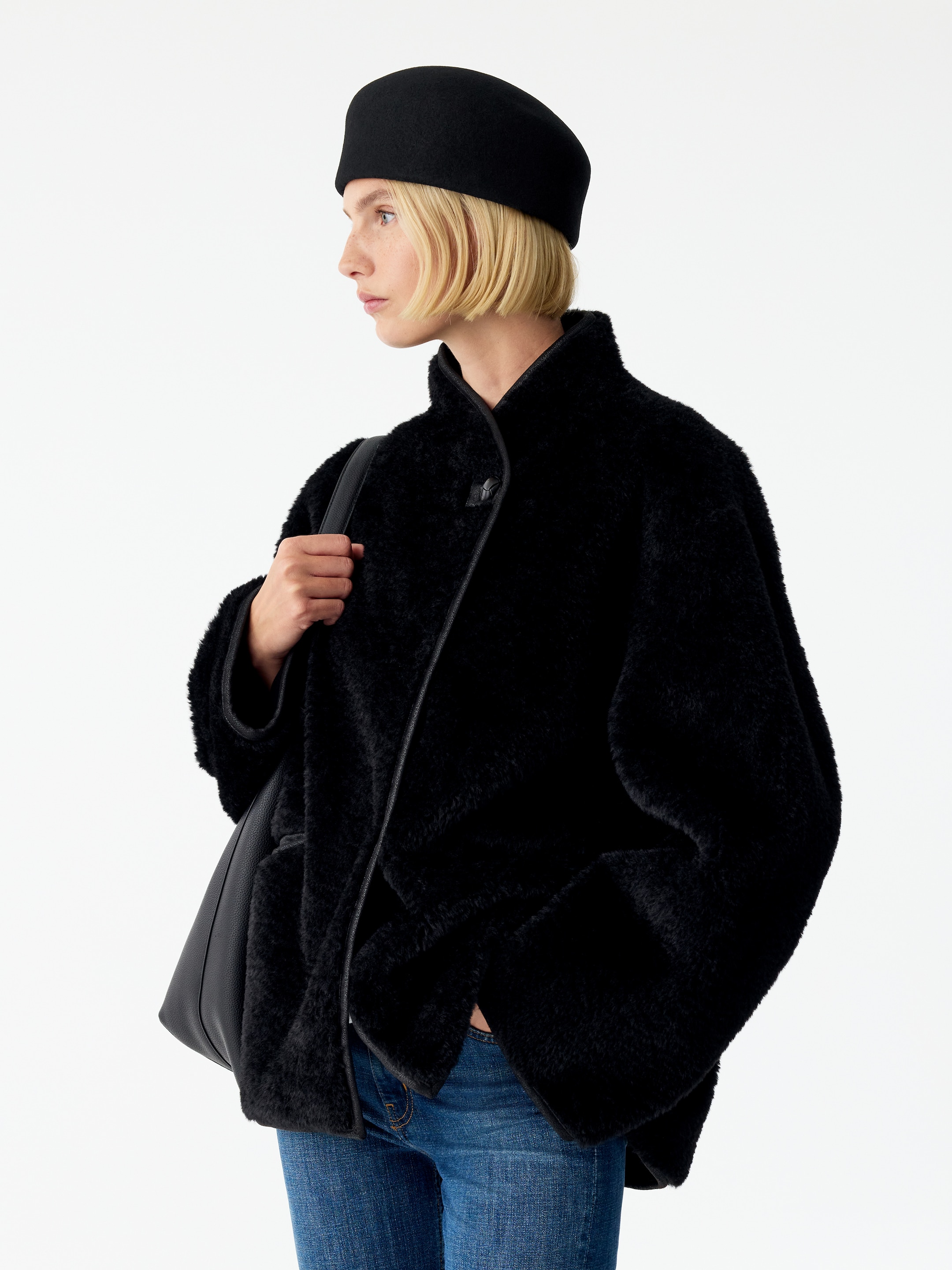 Cappello in lana cotta - Nero - women - StillMedia/Lookbook - 2
