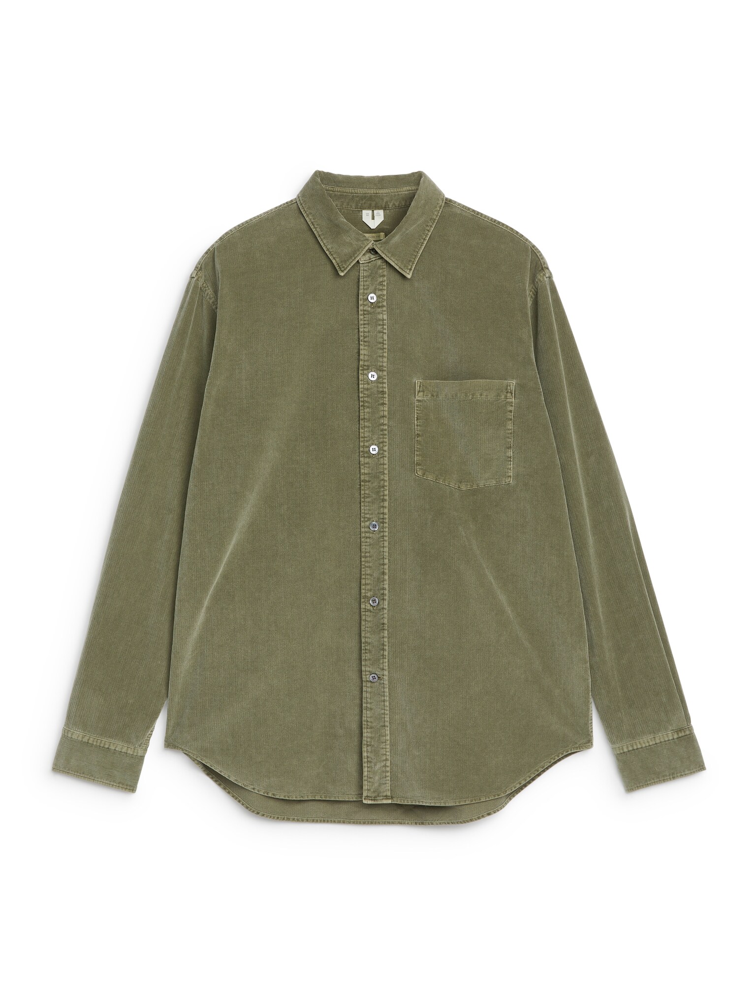 Corduroy Shirt - Khaki Green