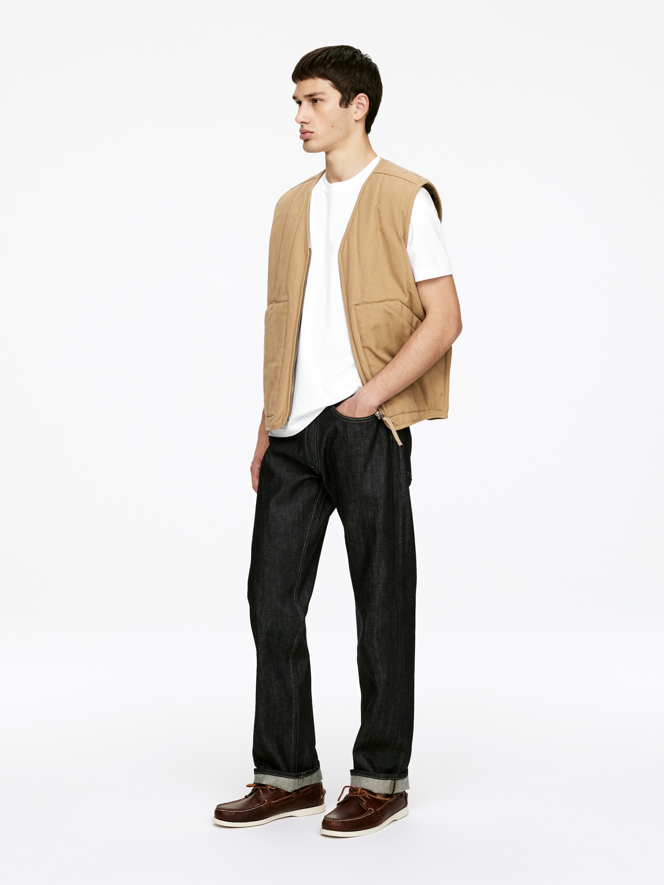 View larger image: 170 GSM Regular T-Shirt - White - Men | H&M GB 3