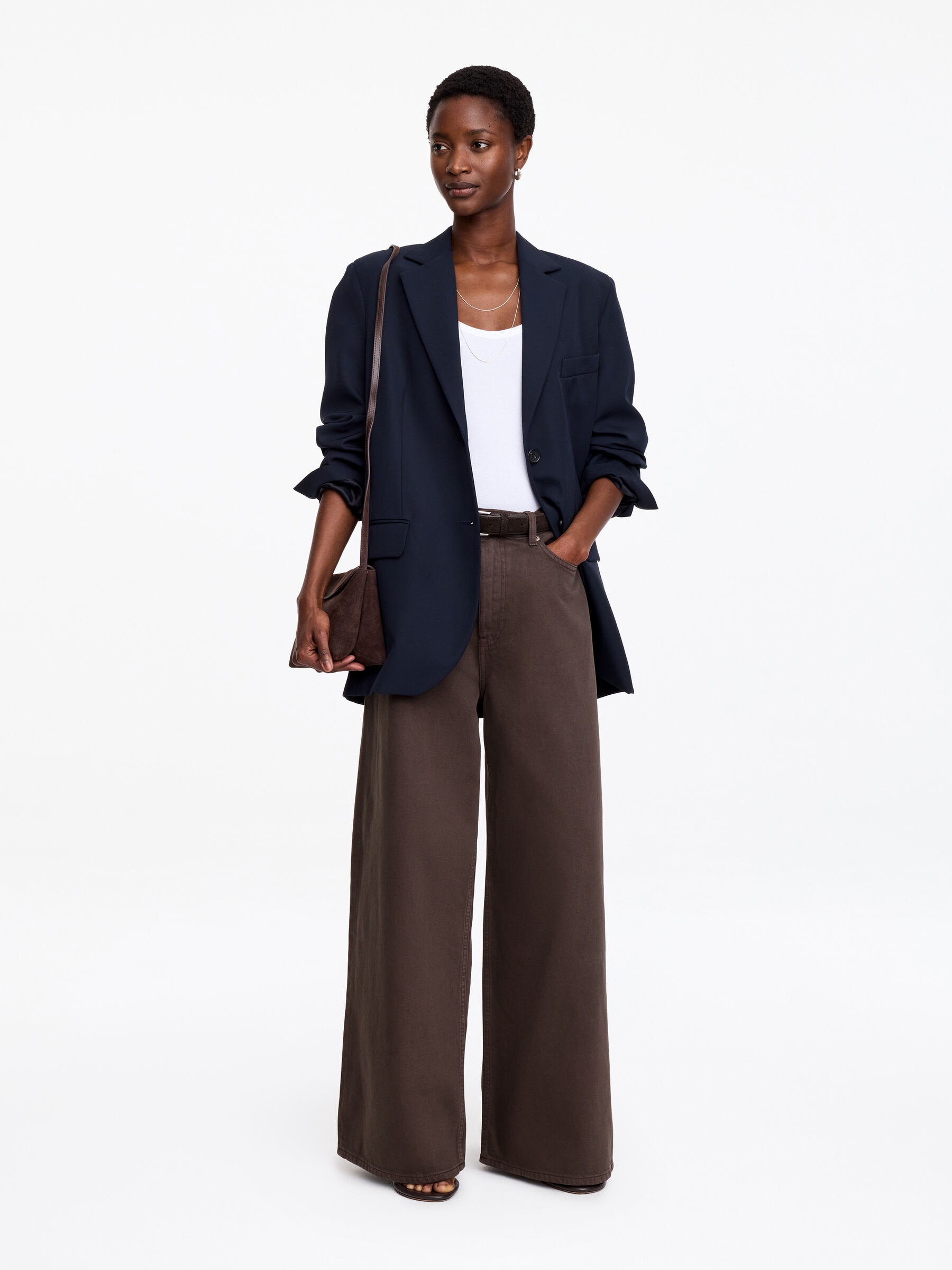Jean large oversize CEDAR - Marron - Oversized - Femme - StillMedia/Lookbook - 5