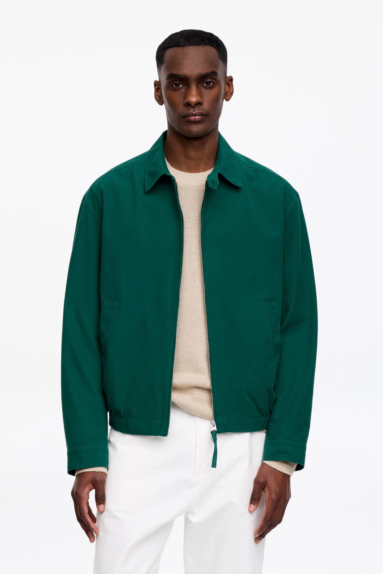 Blouson en coton - Vert/Jaune - 6