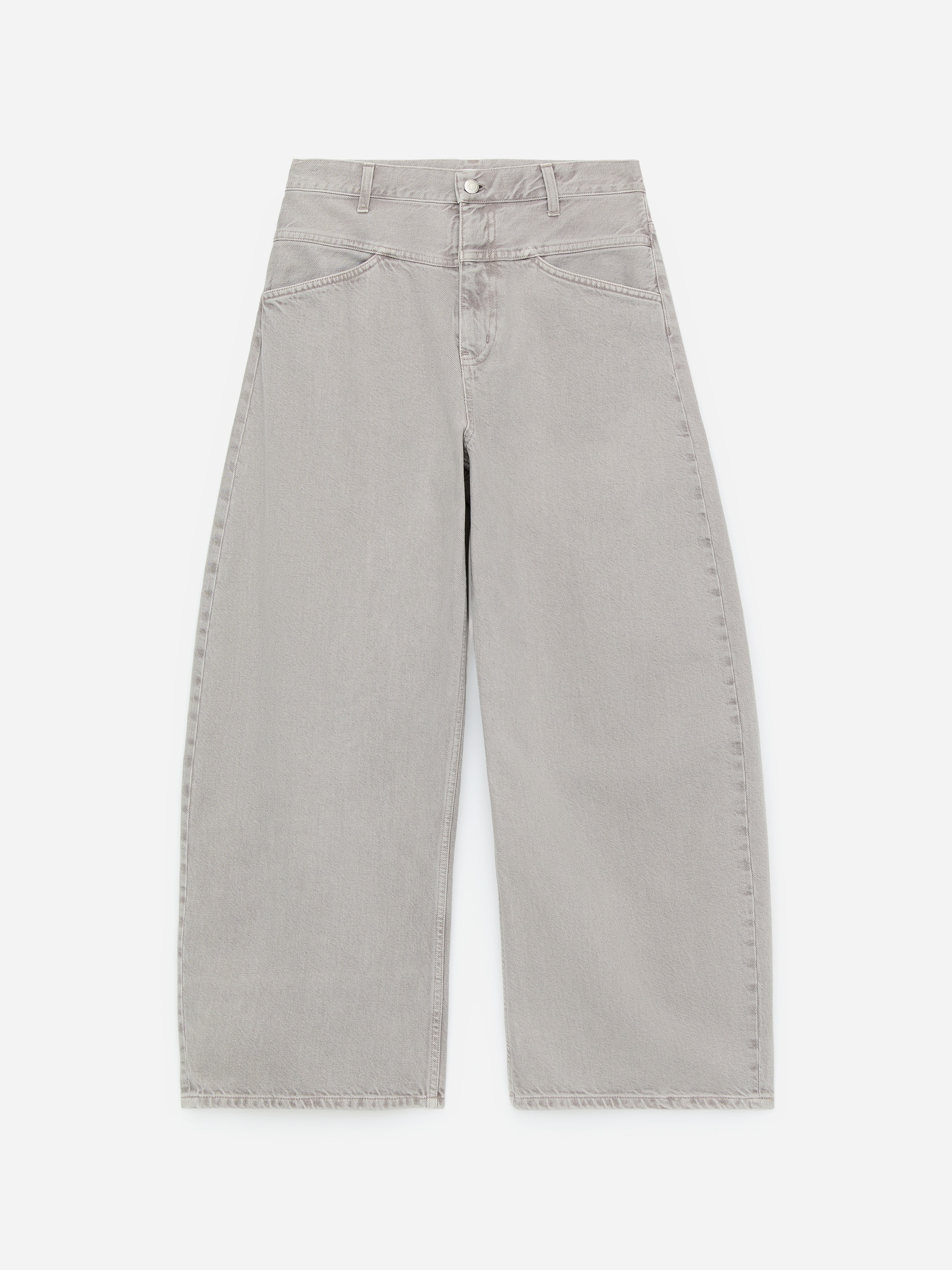 Barrel-Leg Jeans-Grey-17884