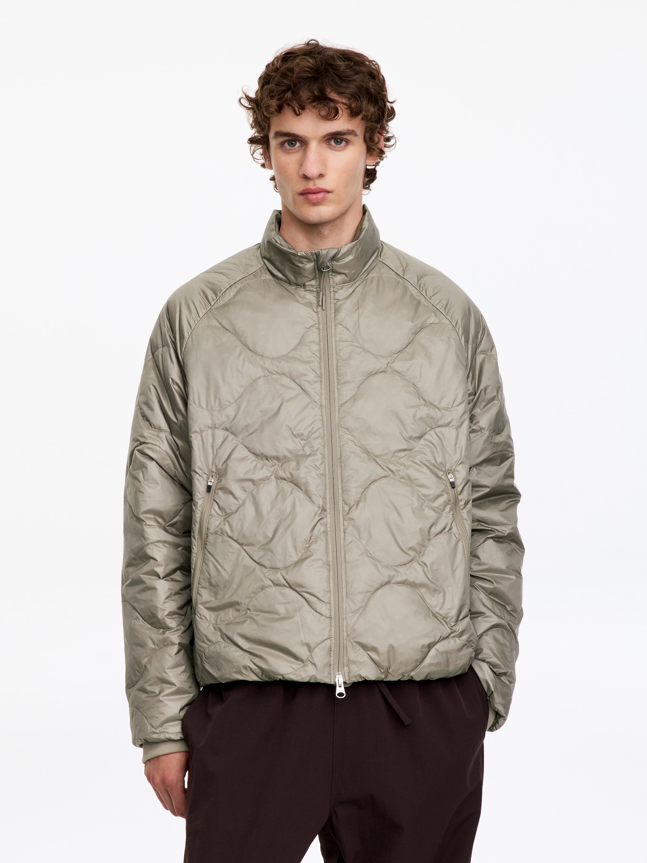 Ultralight Down Jacket - Beige - Regular fit - men - StillMedia/Lookbook - 2