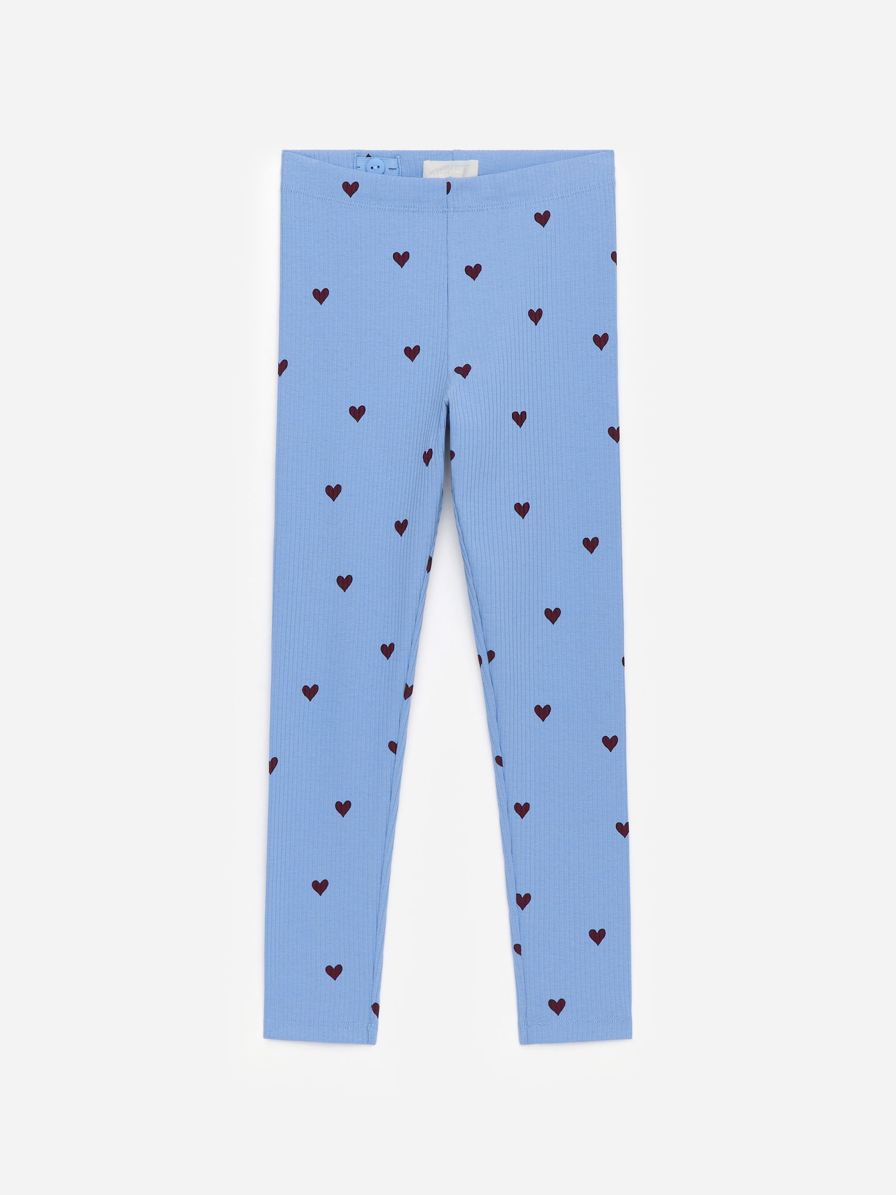 Ribbed Leggings-#859DD6-17178