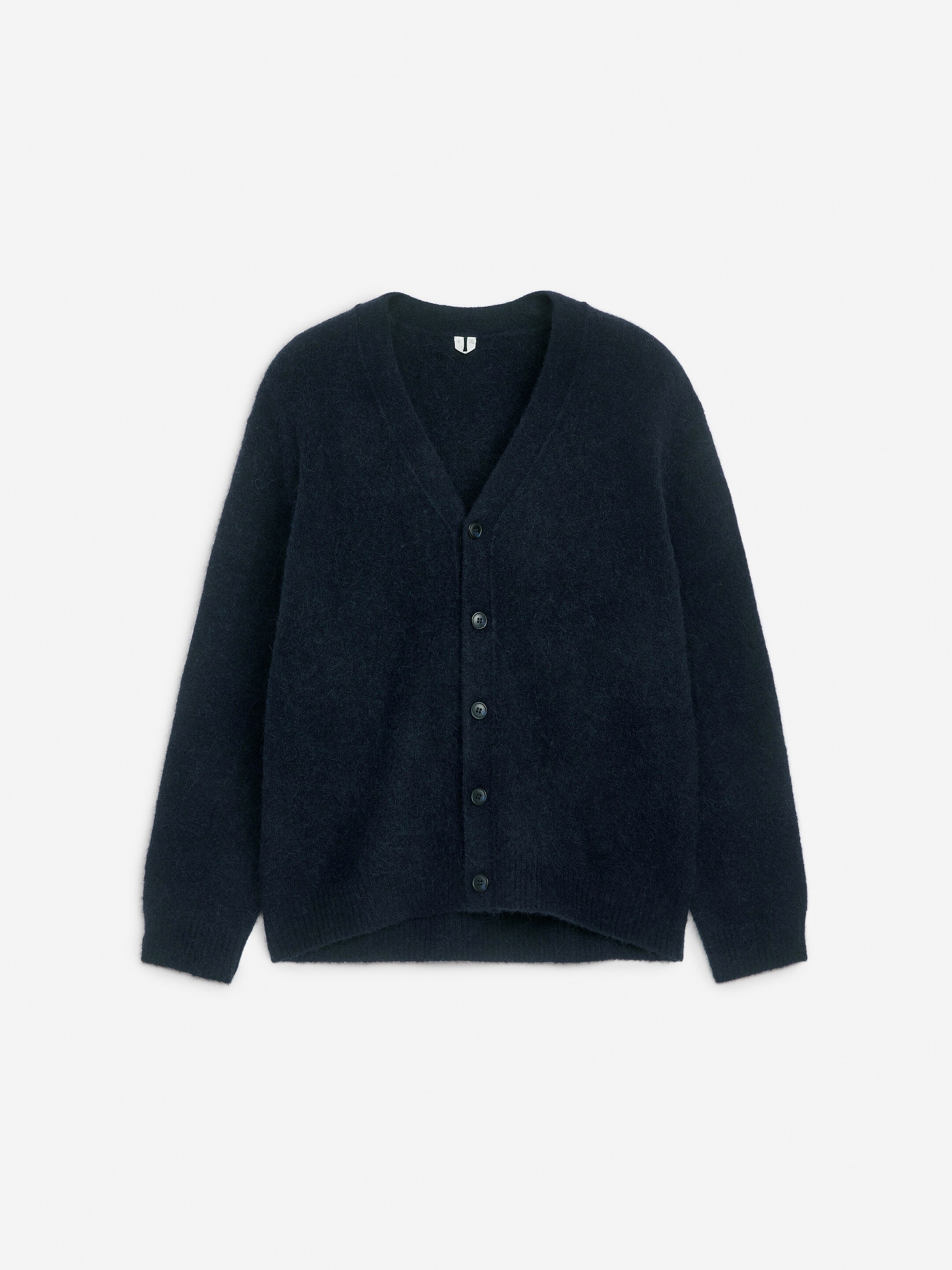 Agrandir l'image: Cardigan en laine et alpaga - Bleu foncé - HOMME | H&M CH 1