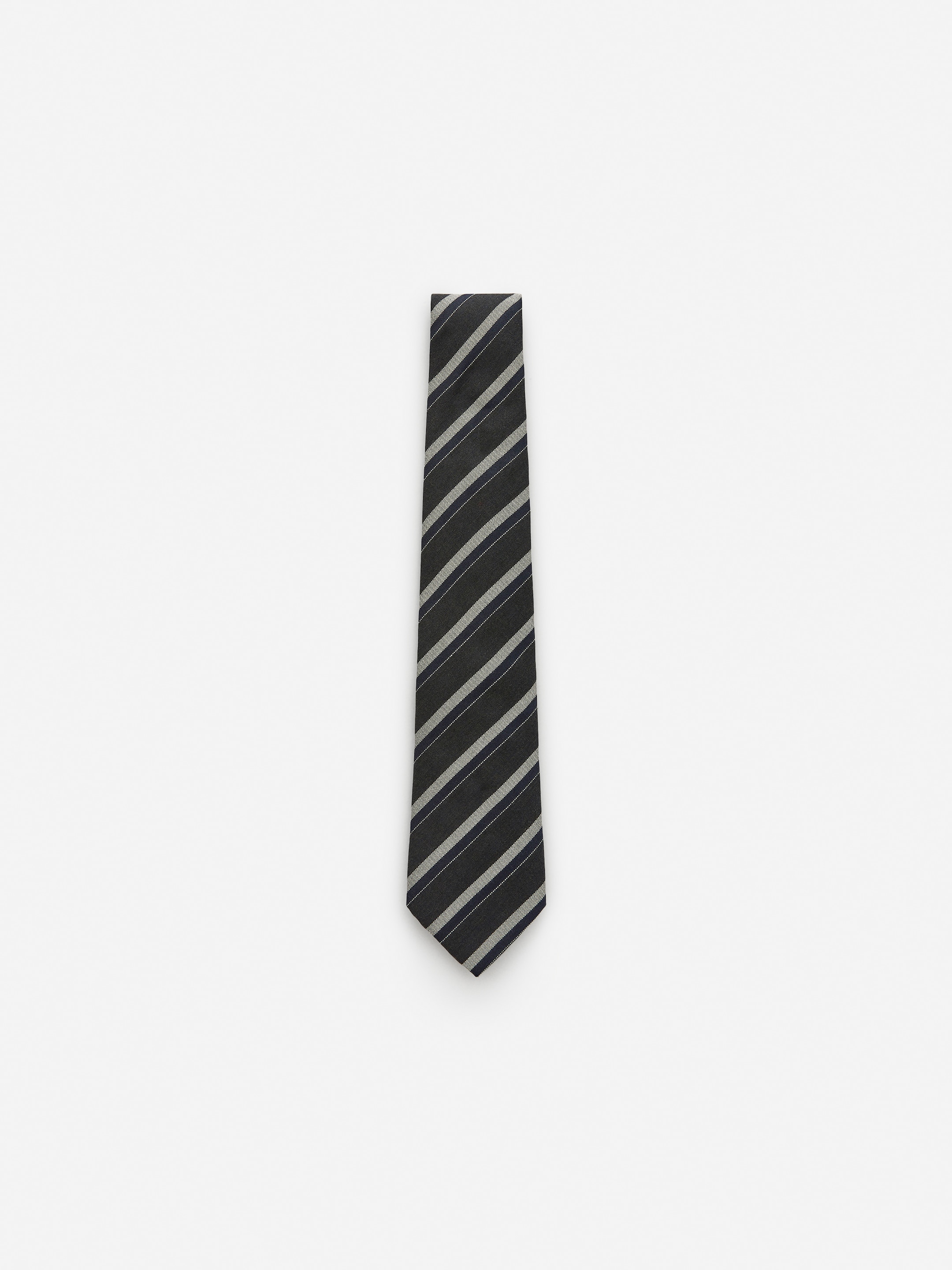 Se større billede: Silkeslips - Sort/grå - HERRE | H&M DK 1