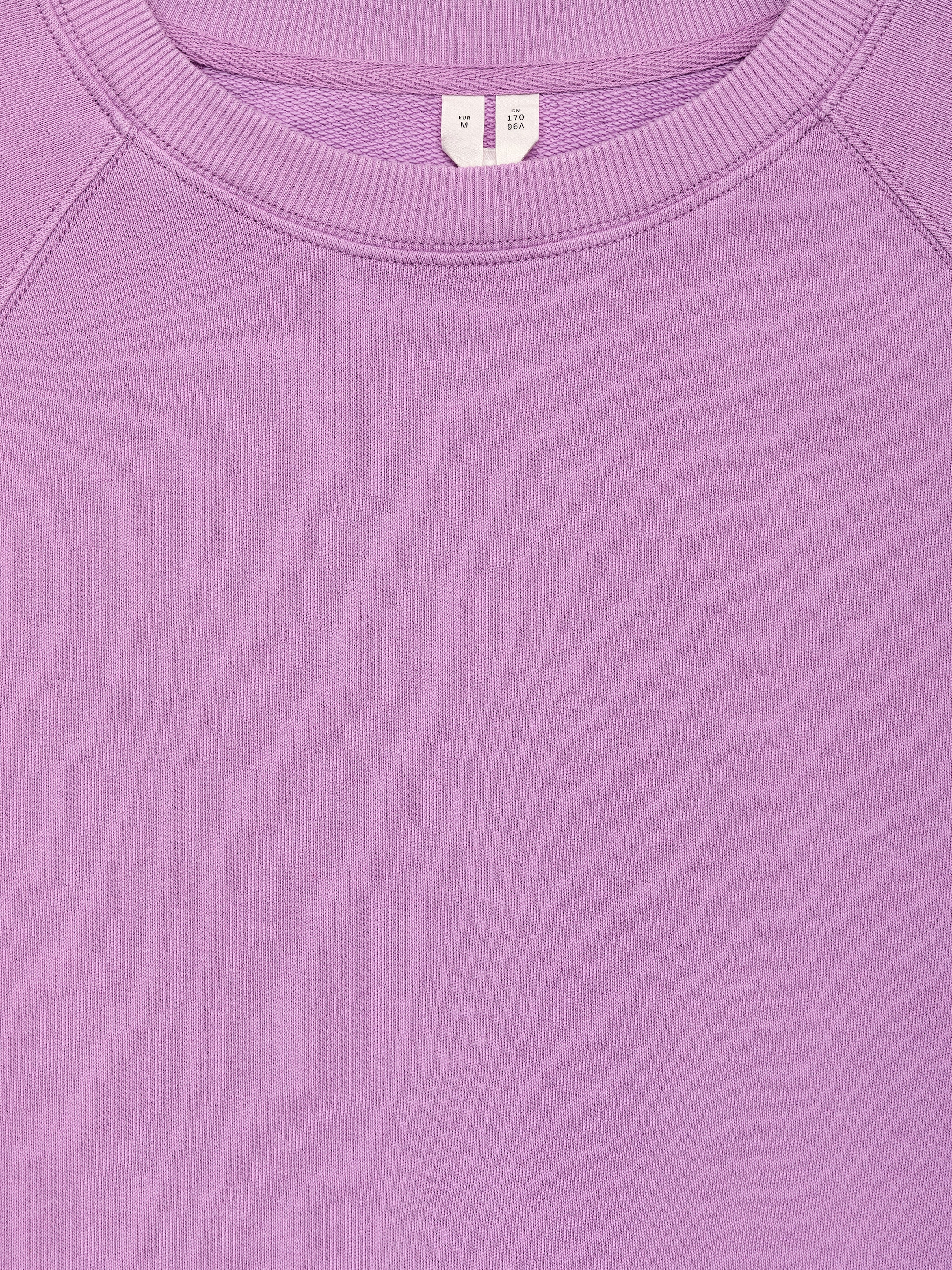 Bluza z tkaniny frotte - Liliowy - Fason normalny - Women - StillMedia/DescriptiveDetail - 1