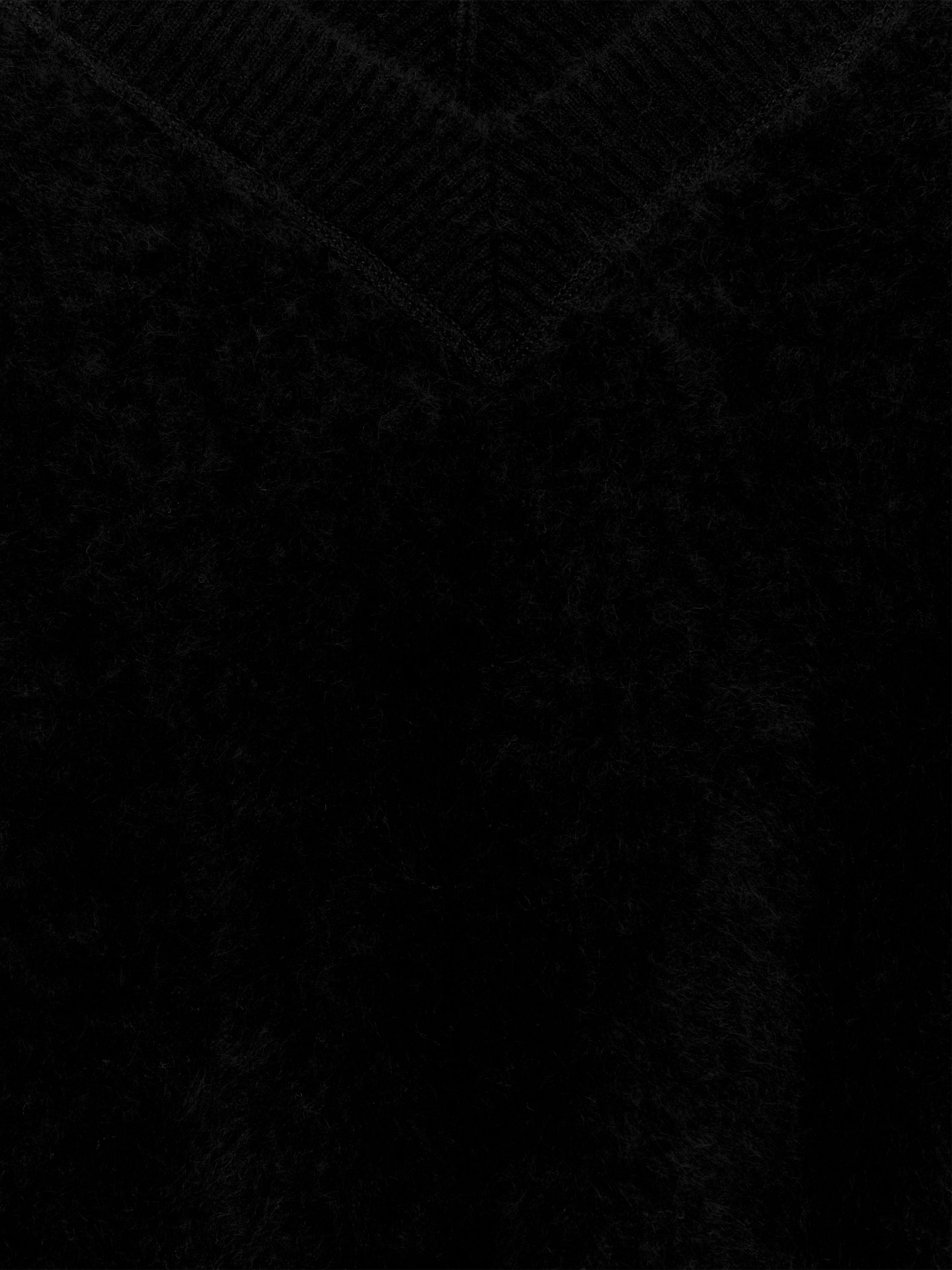 Pullover aus reinem, gebürstetem Kaschmir - Schwarz - Regular Fit - Women - StillMedia/DescriptiveDetail - 7