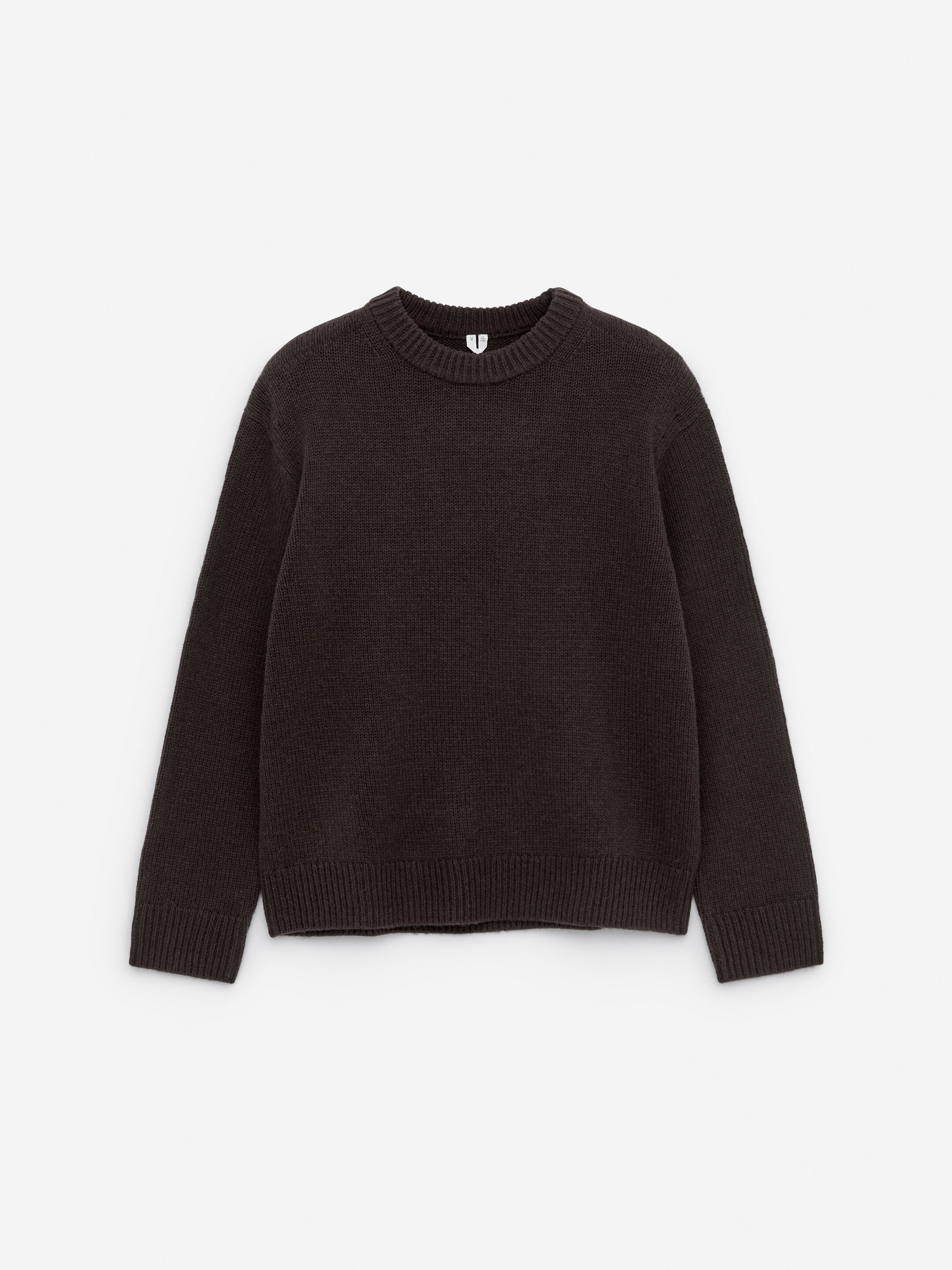 Grotere afbeelding bekijken: Grofgebreide trui van wol - Dark Brown - HEREN | H&M BE 5