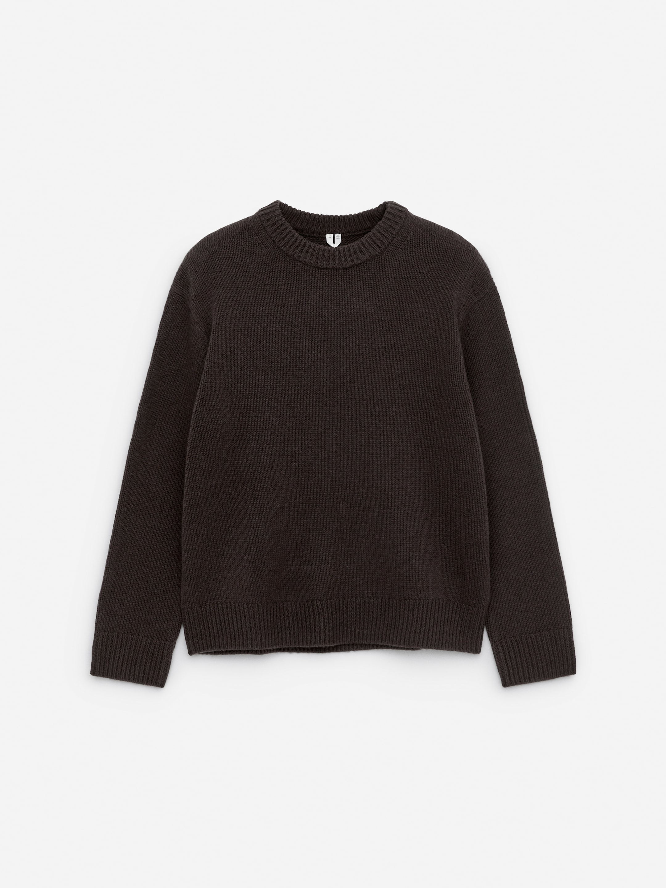 Pullover aus schwerem Wollstrick-#3C3533-16011