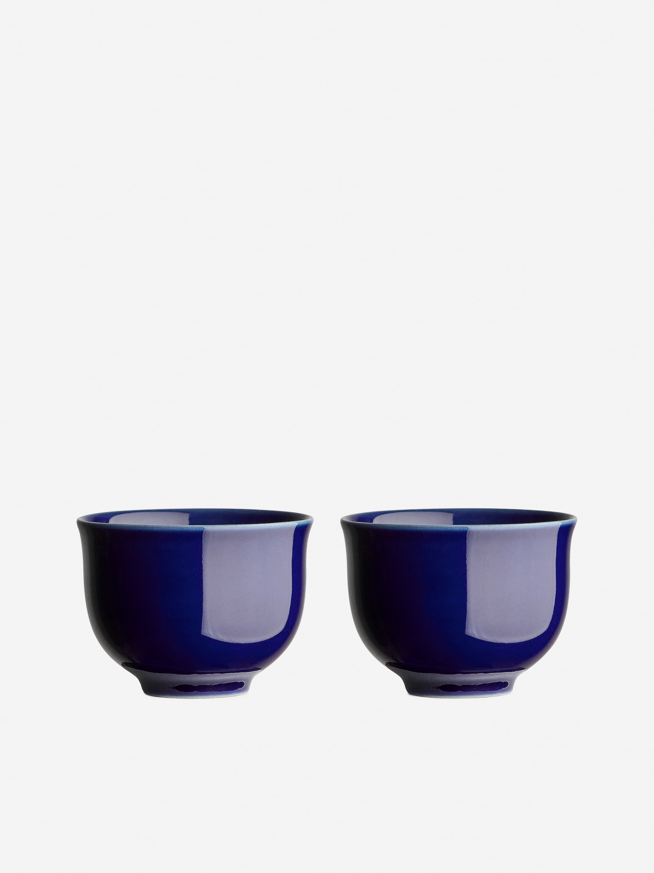 Stoneware Cups Set of 2 - Bright Blue - Homeware - StillMedia/DescriptiveStillLife - 1