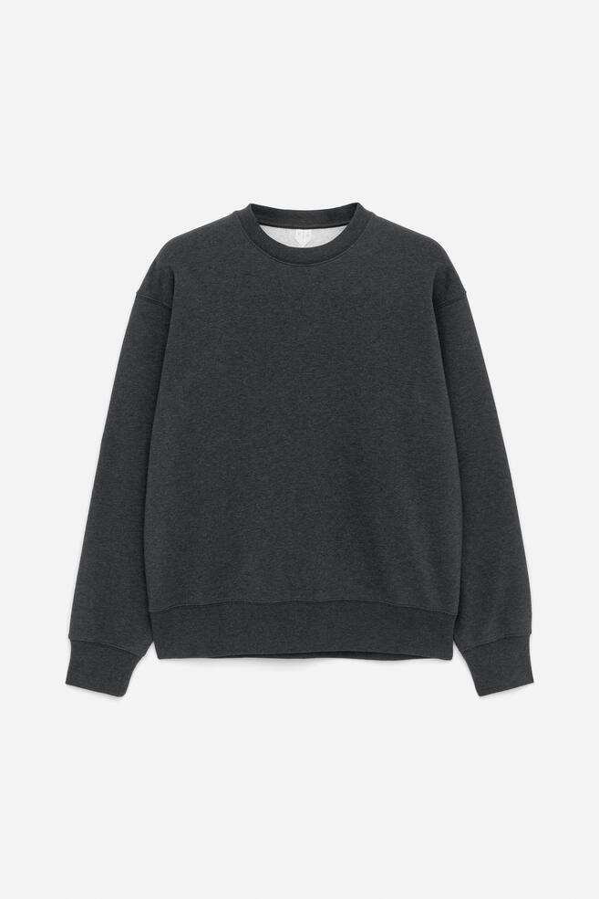 Relaxed Sweatshirt - Dark Grey - 1
