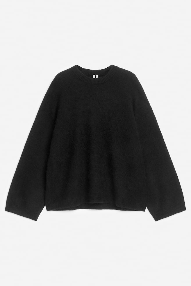 Pulover din amestec de alpaca și lână - Negru/Maro/Verde/Salvie/Bleumarin/Light Grey - 1