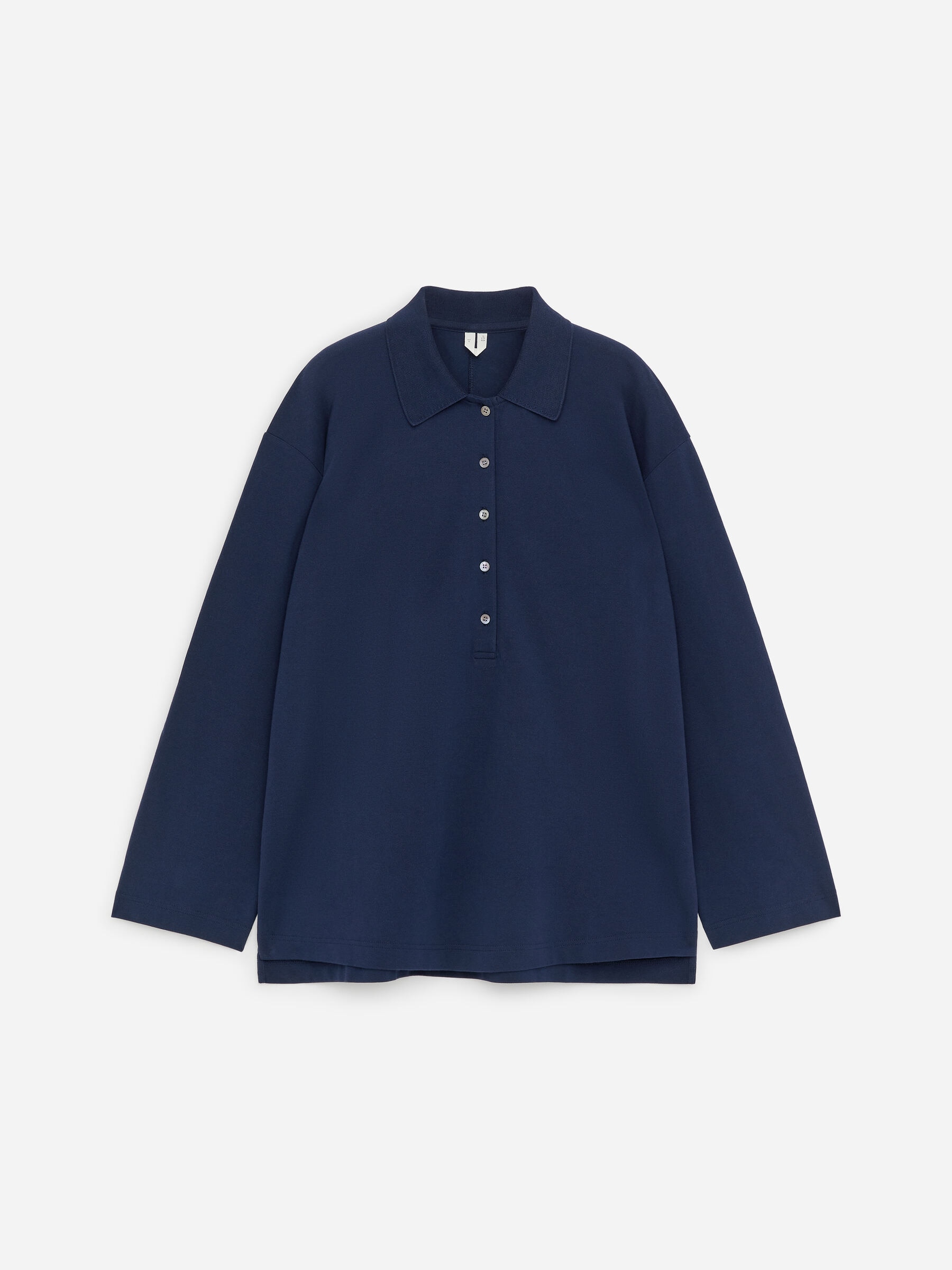 Polo in piqué-#21273C-19011