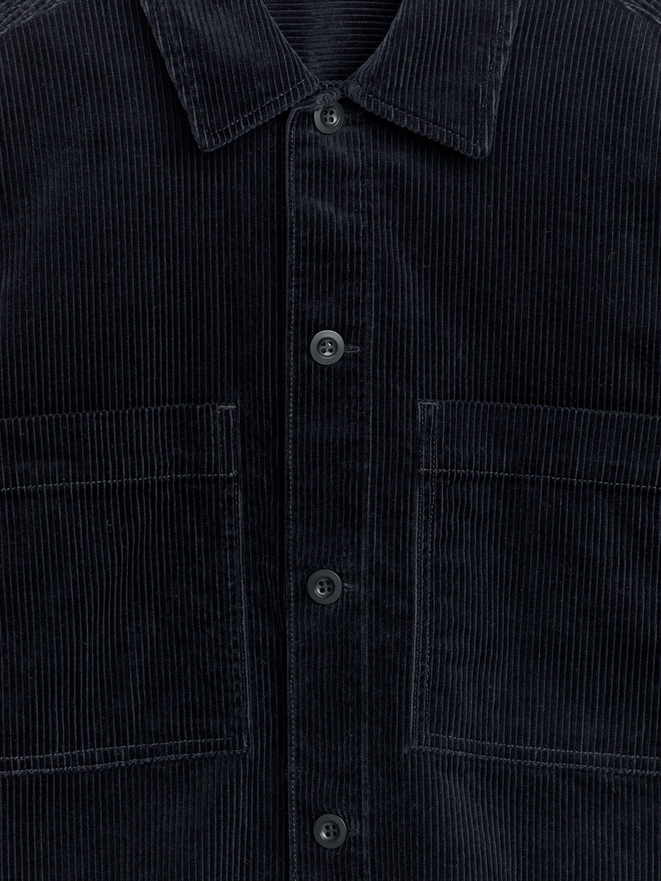 Overshirt i manchester - Mörkblå - Regular fit - Men - StillMedia/DescriptiveDetail - 2