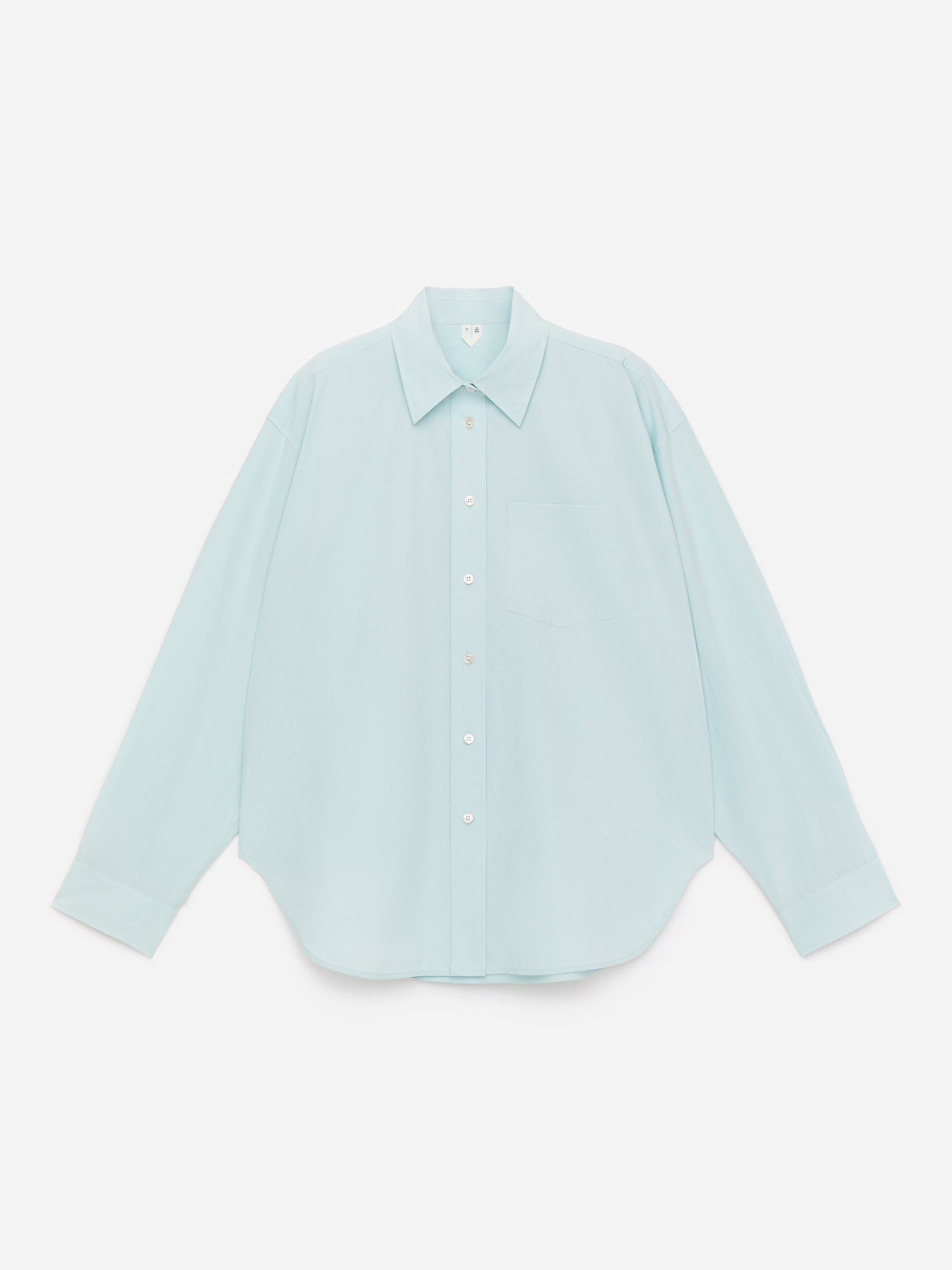 Baumwollhemd - Helltürkis