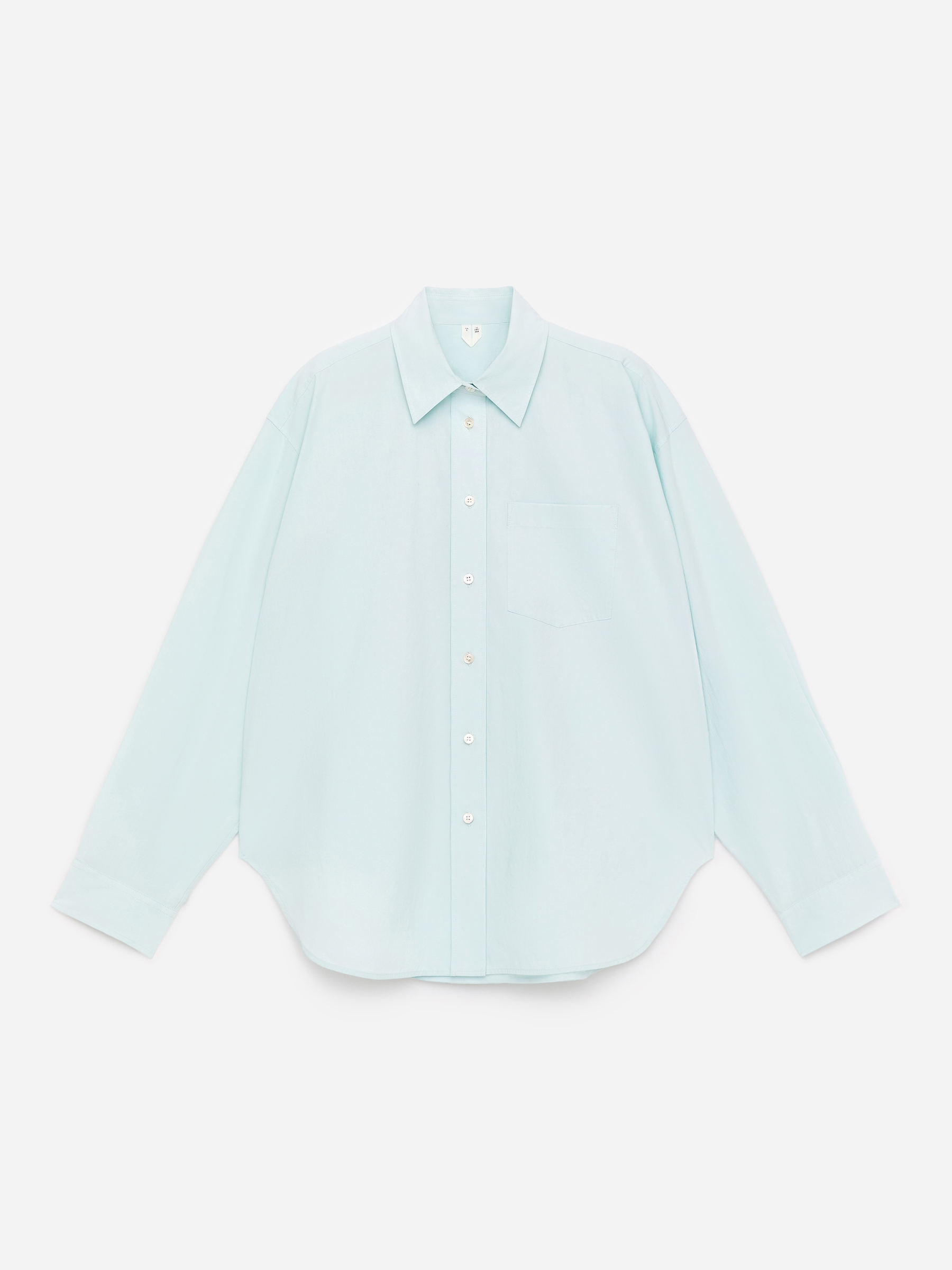 Cotton Shirt-#C5D8DB-17617