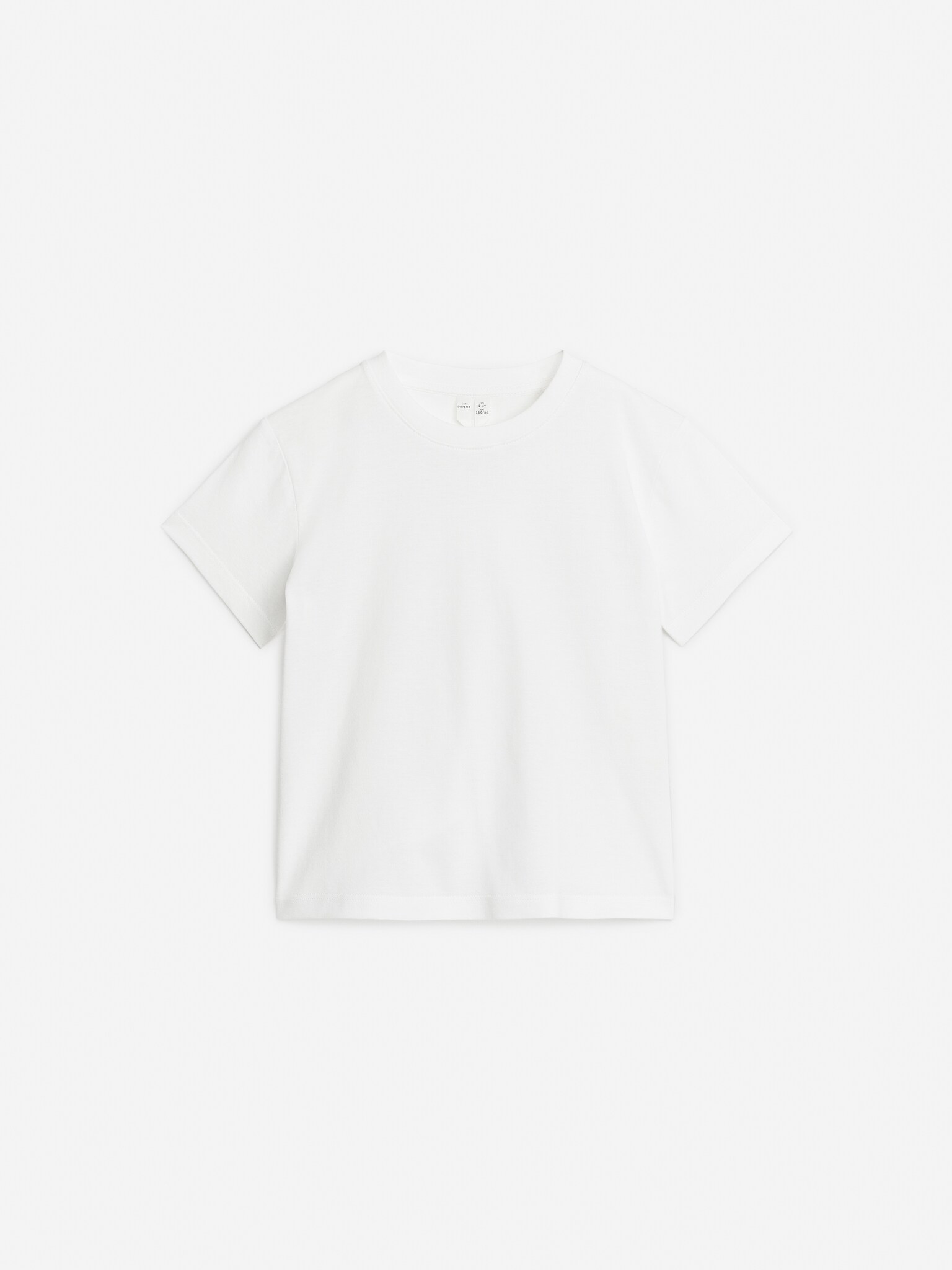 Crew-Neck T-Shirt Set of 3 - White/Grey/Dark Blue - 4