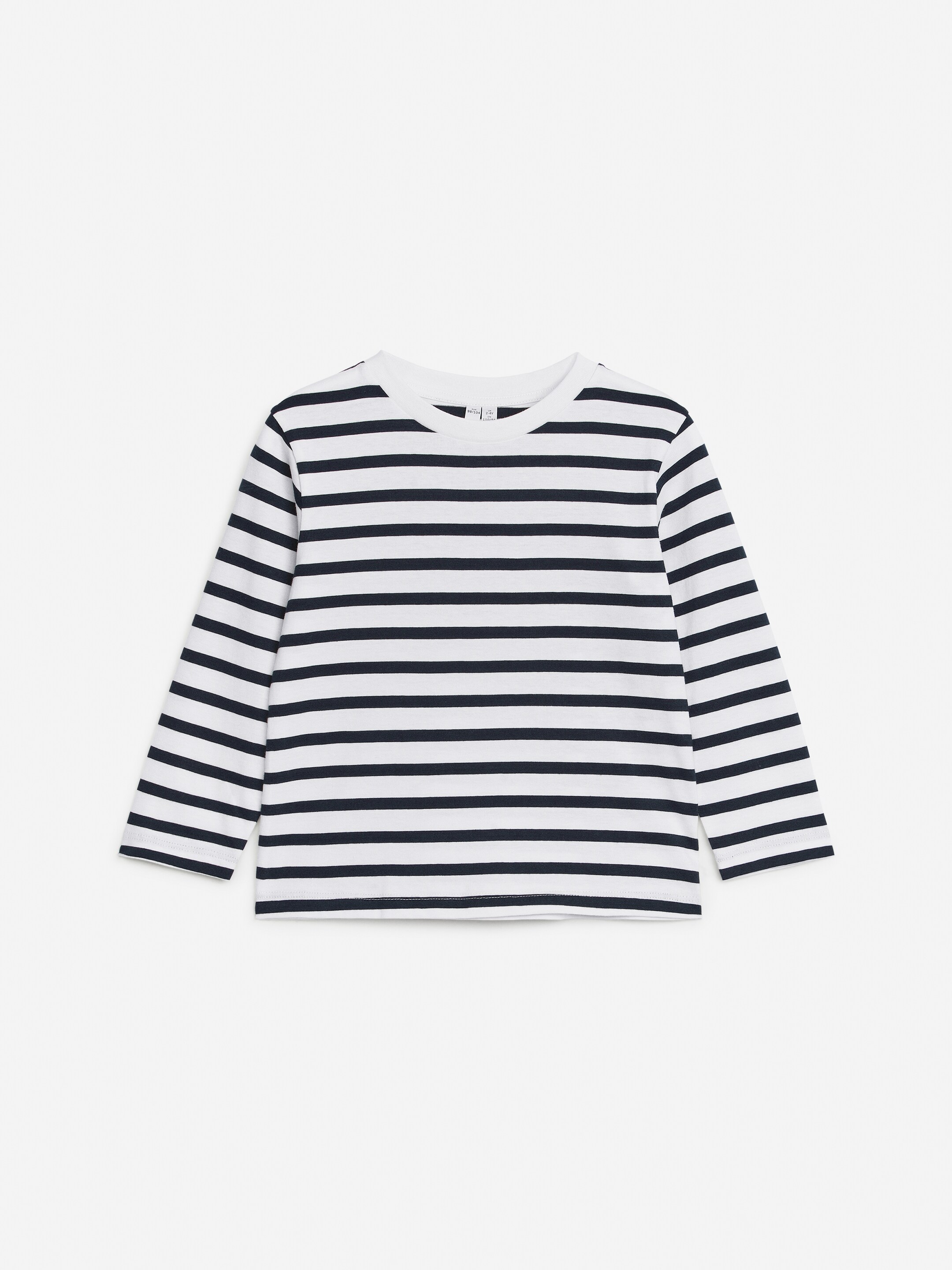 Agrandir l'image: T-shirt à manches longues, lot de 2 - Bleu foncé/Beige - ENFANT | H&M FR 2