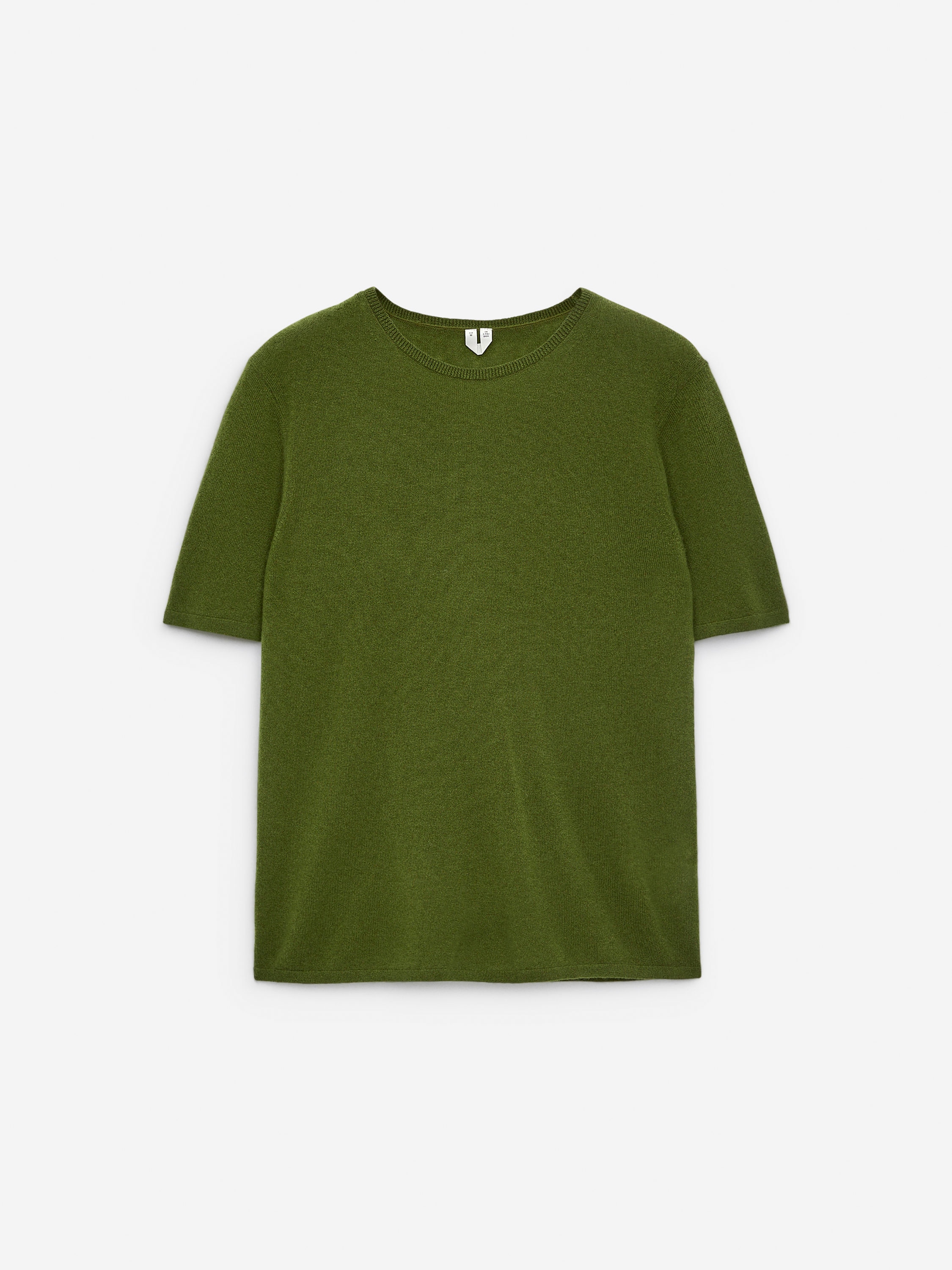 Pure Cashmere T-Shirt - Green - Regular fit - Women - StillMedia/DescriptiveStillLife - 2