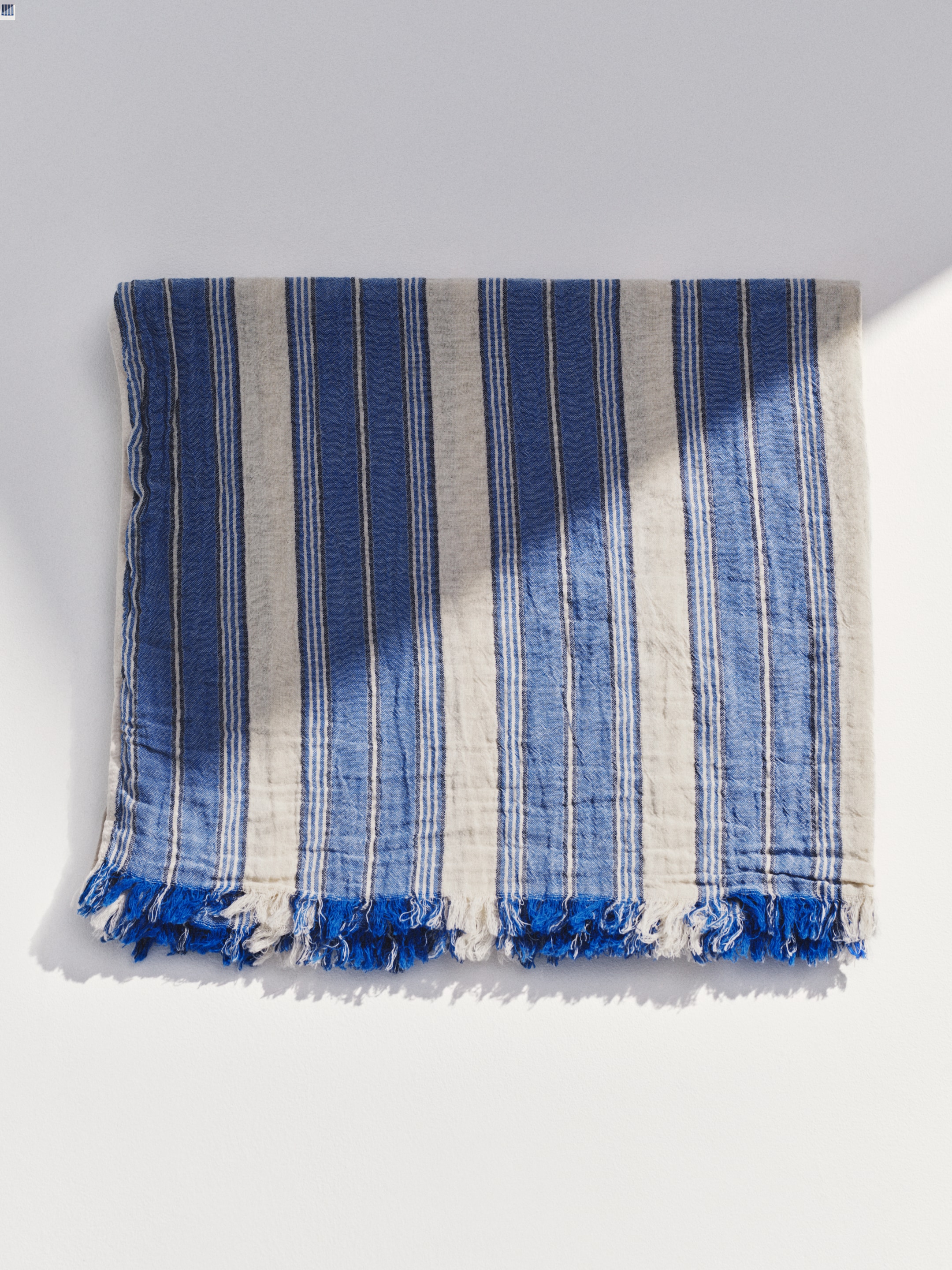 Woven Cotton Towel-#333860-19304