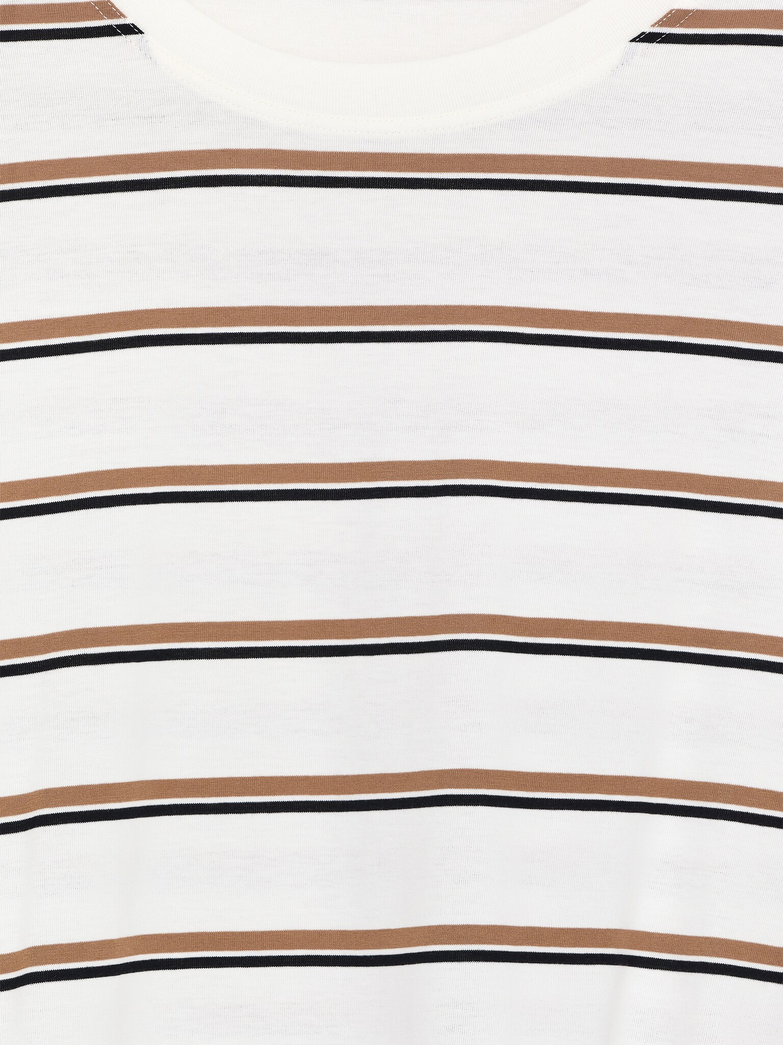 Oversized T-shirt met lange mouwen - Wit/veelkleurig/Turkoois/Zwart/Wit - 4