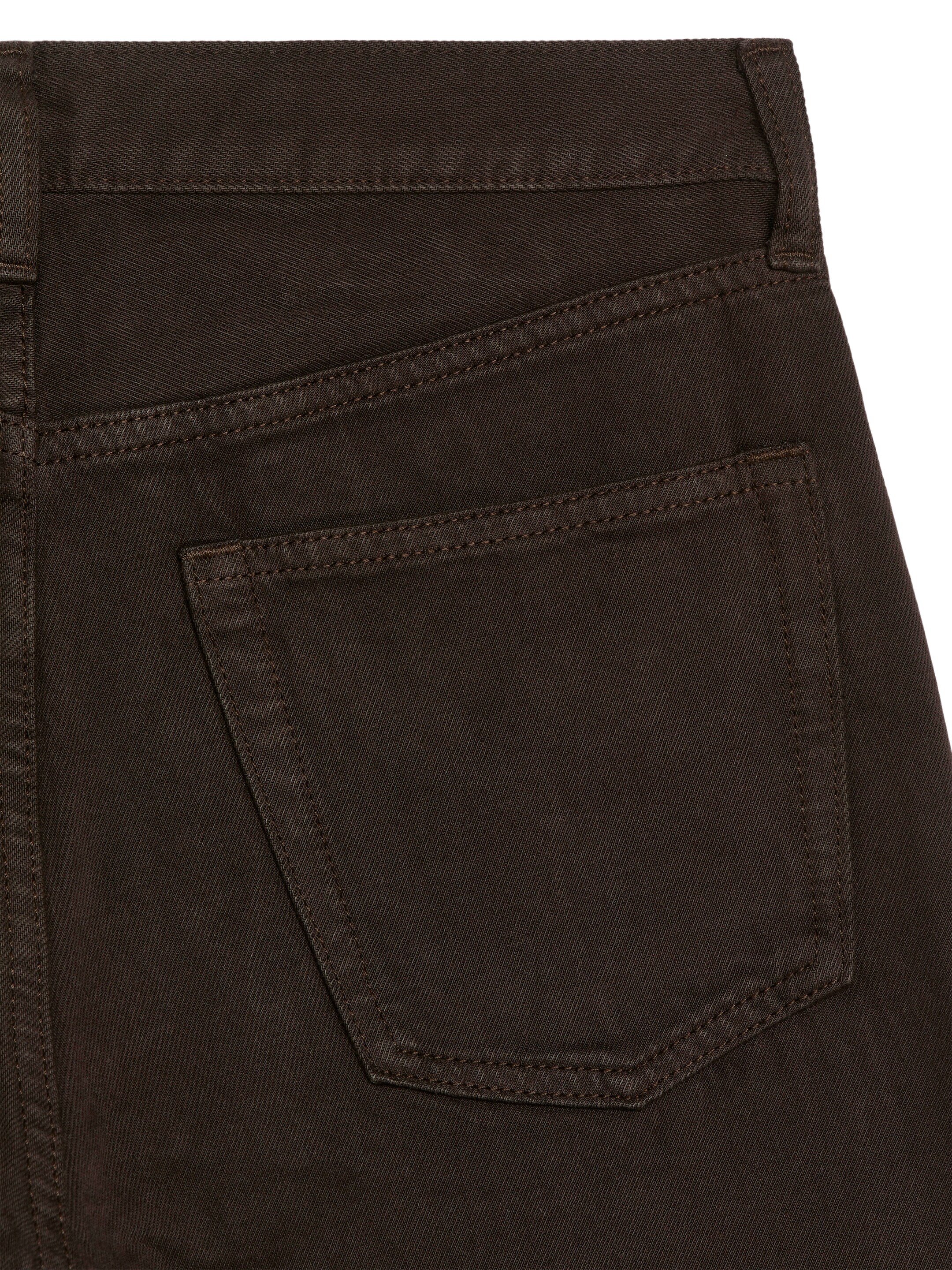 View larger image: SNOW Straight Jeans - Brown - Ladies | H&M GB 2