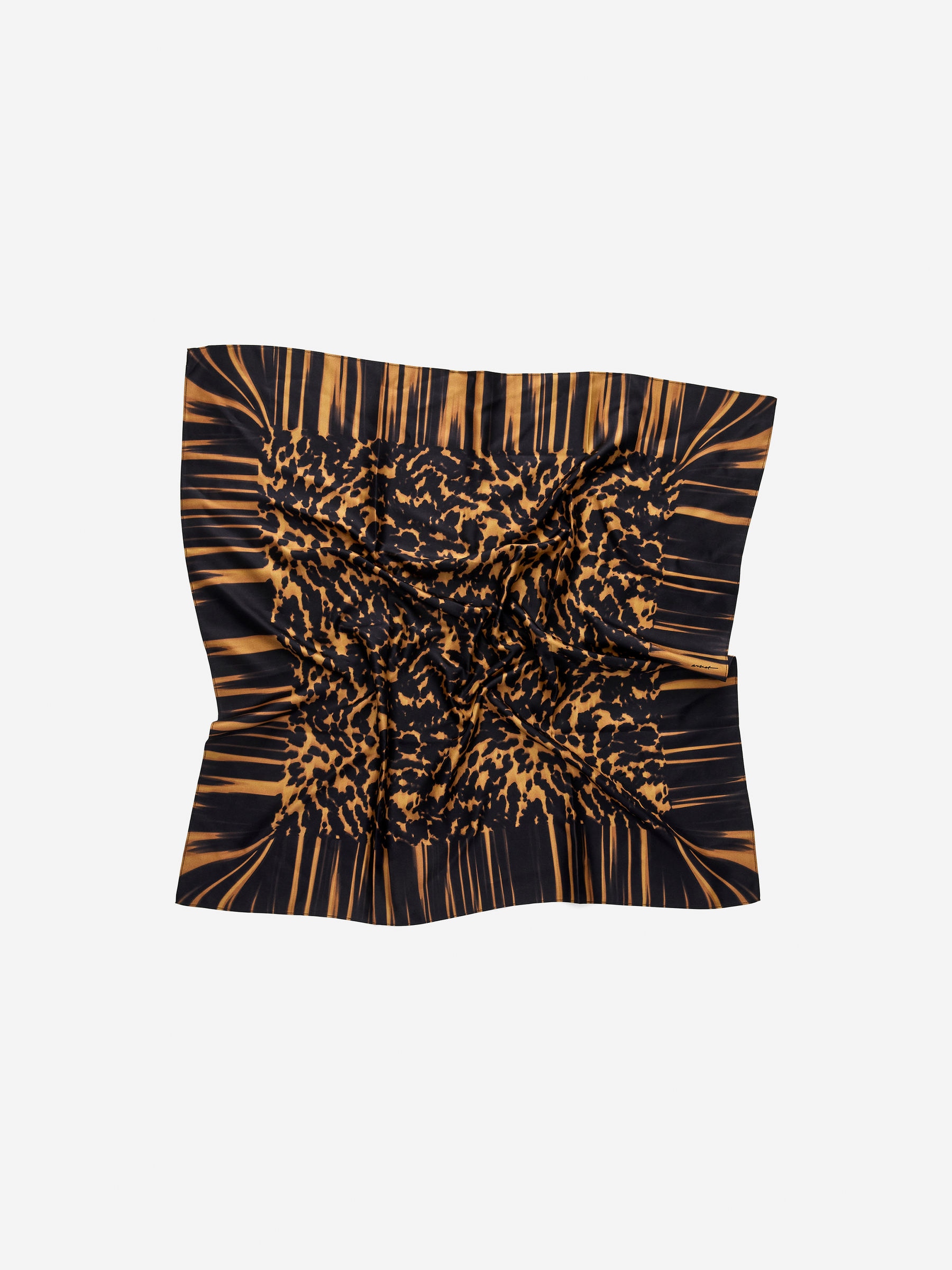 Silk Scarf - Orange/Brown - Women - StillMedia/DescriptiveStillLife - 1